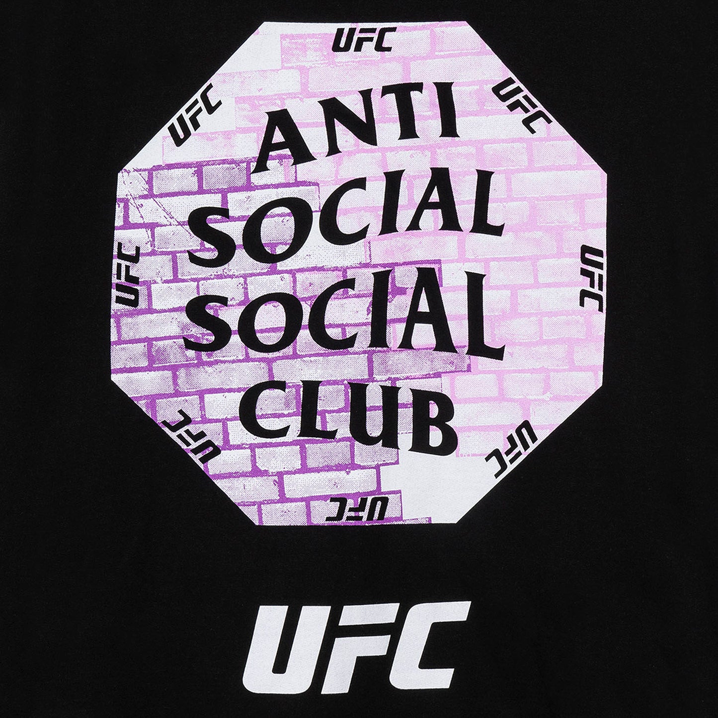 ASSC x UFC Conned Zip-Up - Black