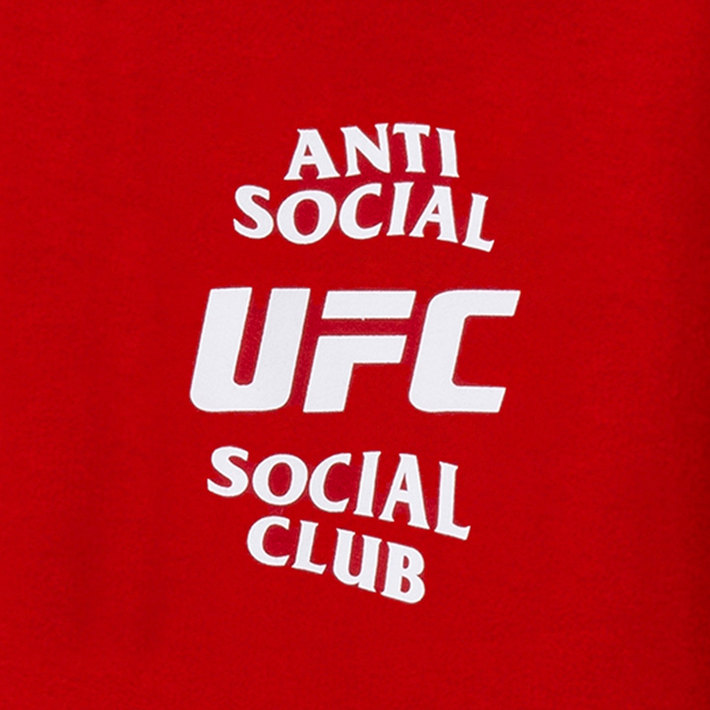 ASSC x UFC Self-Titled Hoodie - Red
