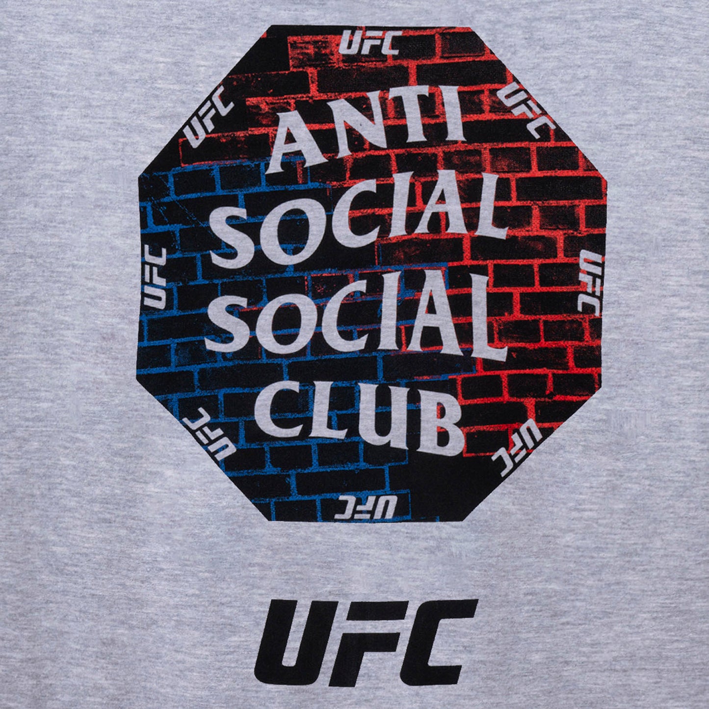 ASSC x UFC Conned Zip-Up - Grey