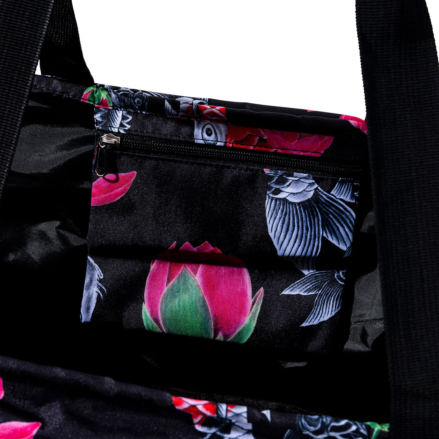 Koi Garden Collapsible Cooler Tote
