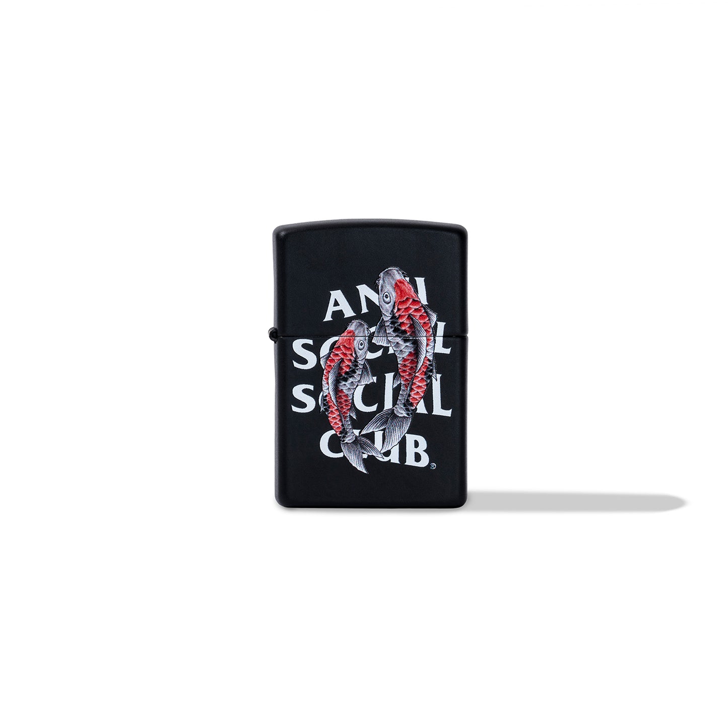 Koi Garden Black Zippo Lighter