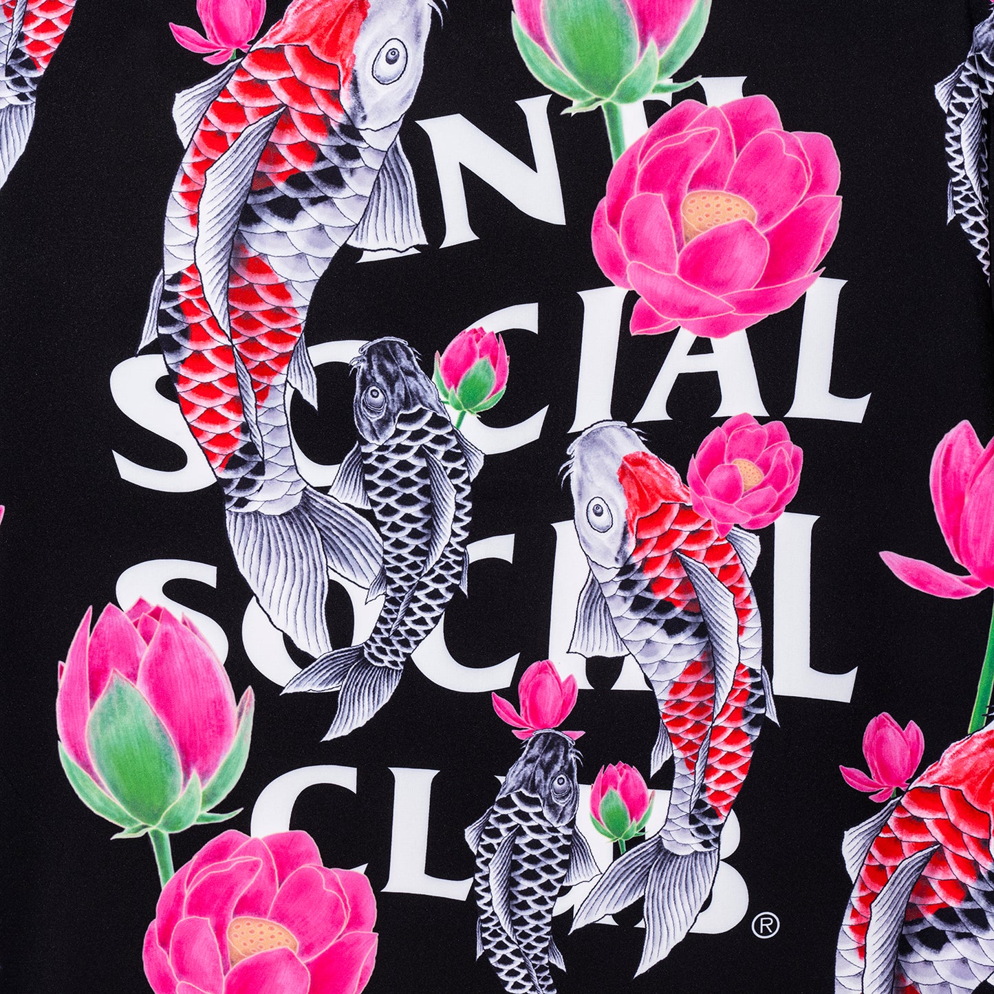 Koi Garden Button Up