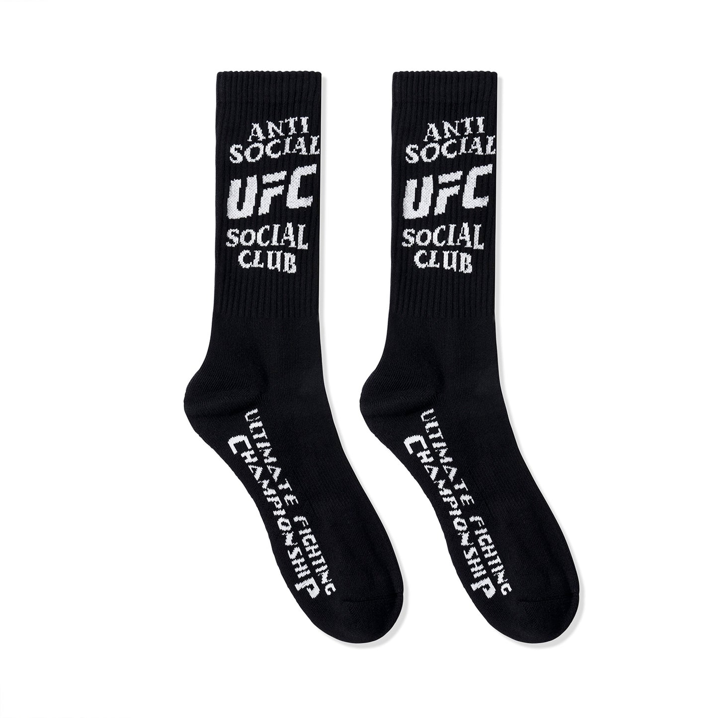 ASSC x UFC Footwork Socks - Black