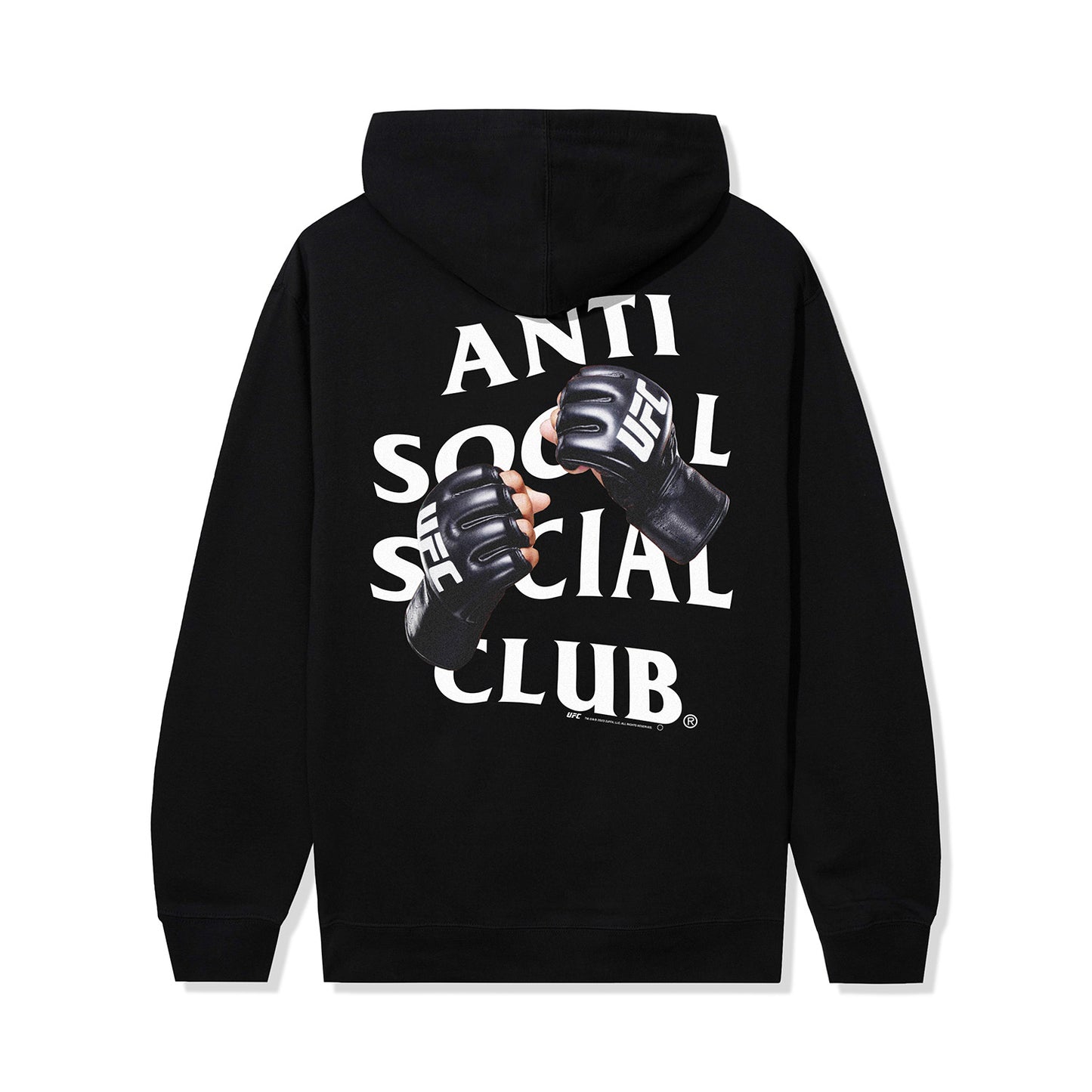ASSC x UFC Hands Hoodie - Black