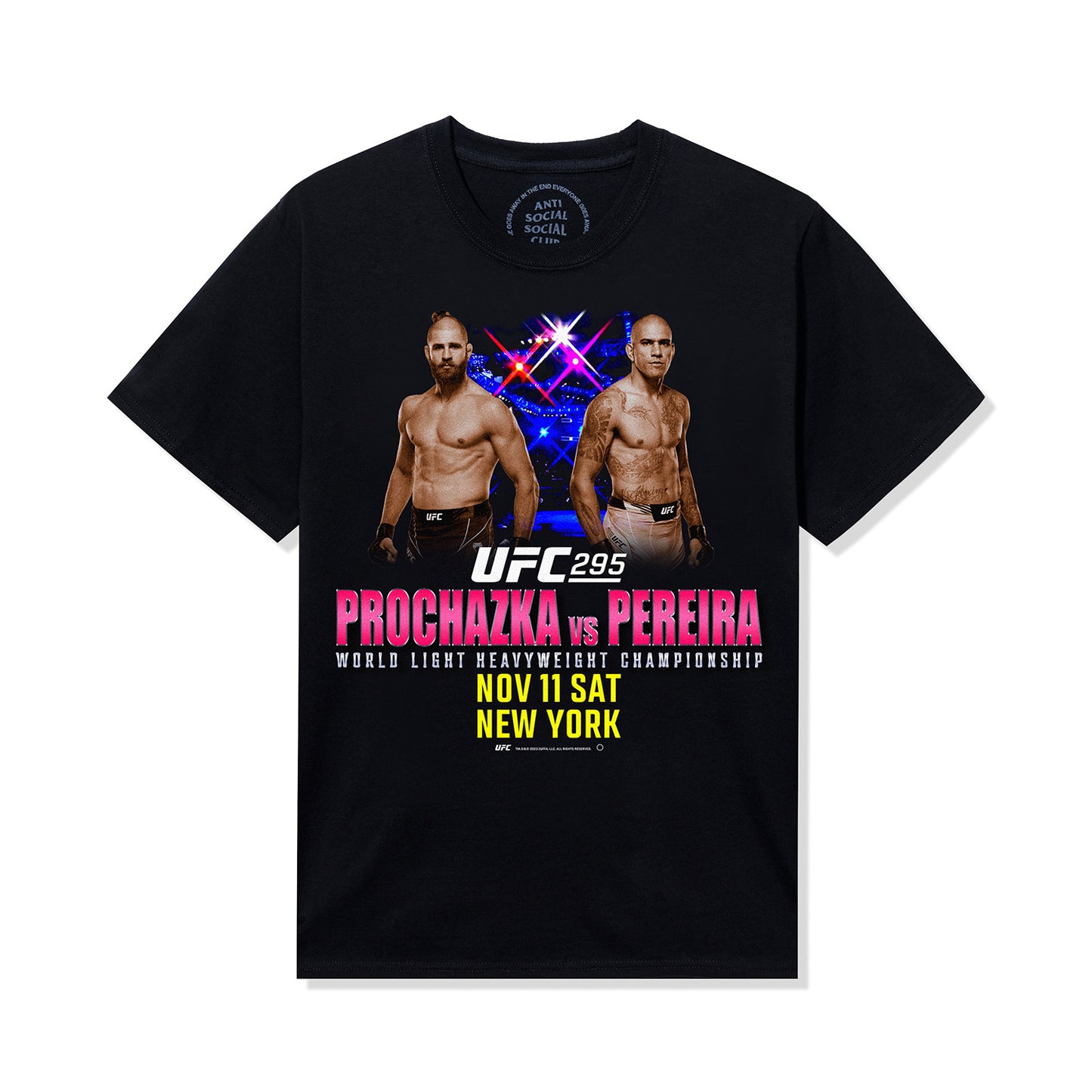 ASSC x UFC Light Heavyweight Tee - Black