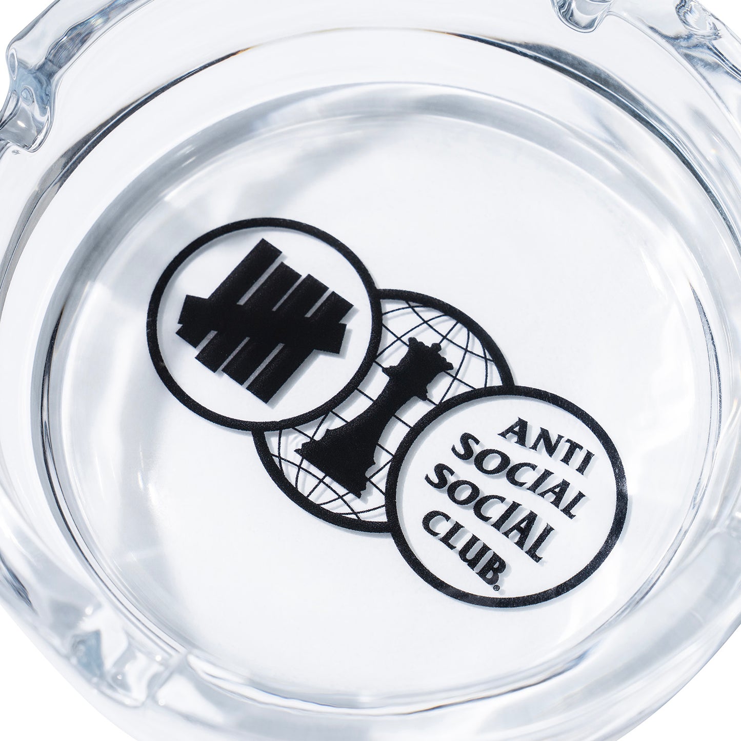 ASSC x Undefeated Position Ashtray - Clear