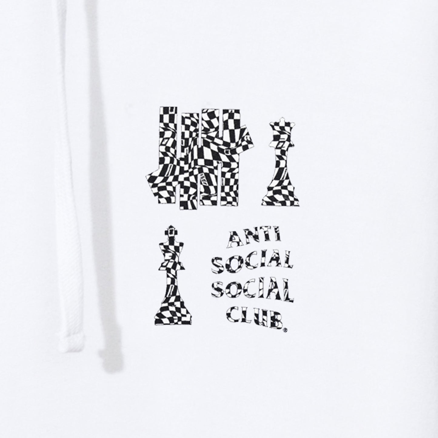 ASSC x Undefeated Submission Hoodie - White