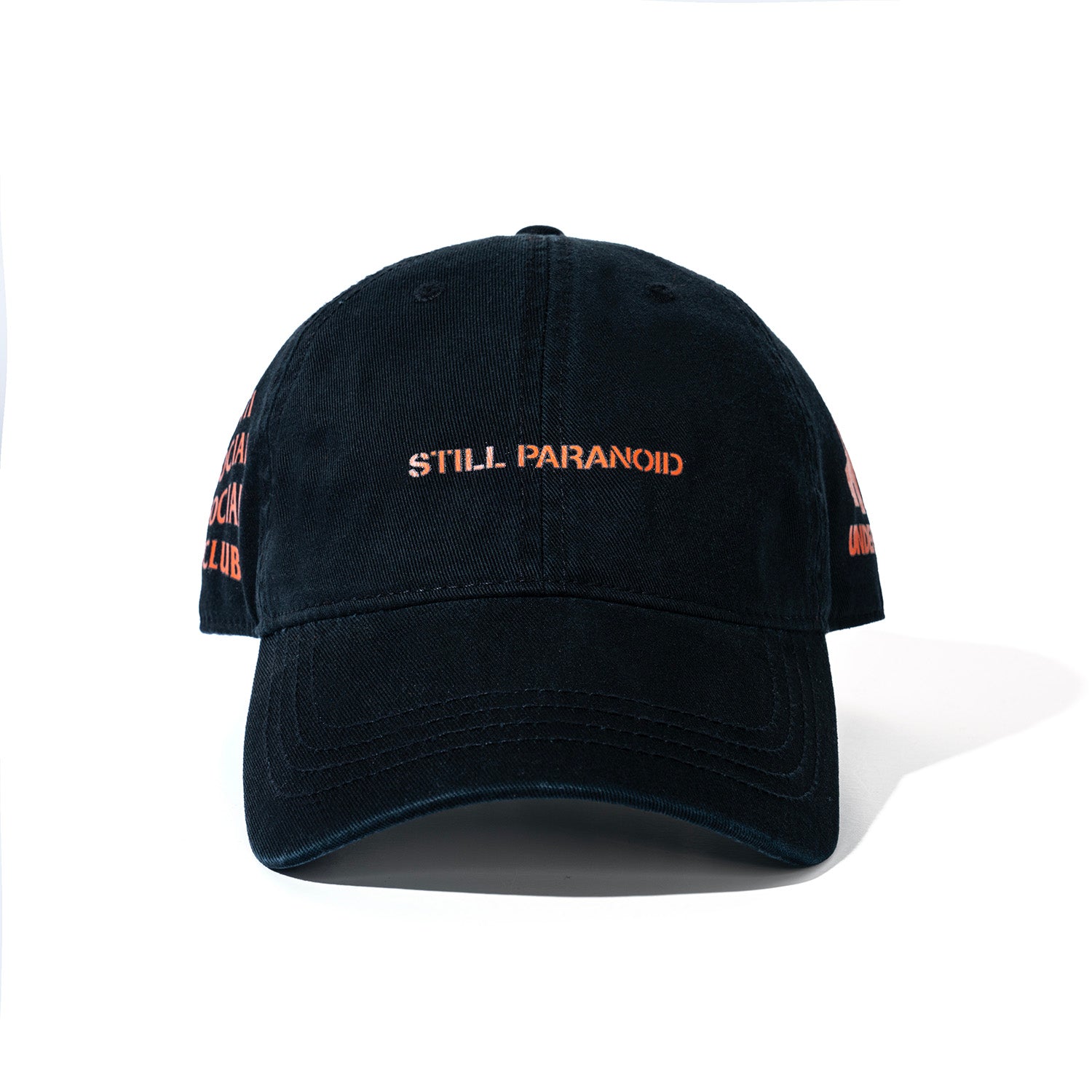 ASSC x Undefeated Still Paranoid Cap Black AntiSocialSocialClub