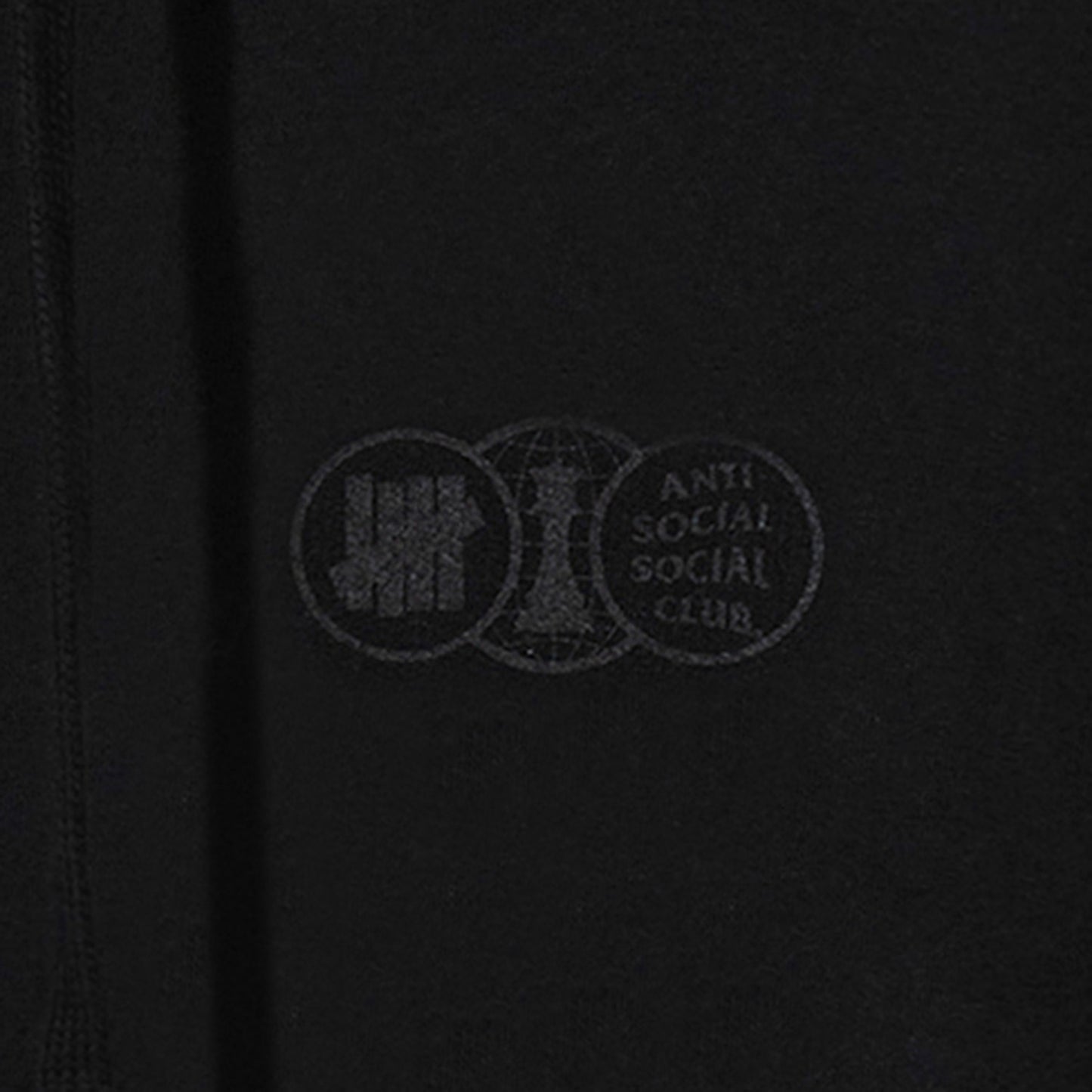 ASSC x Undefeated Position Hoodie - Black