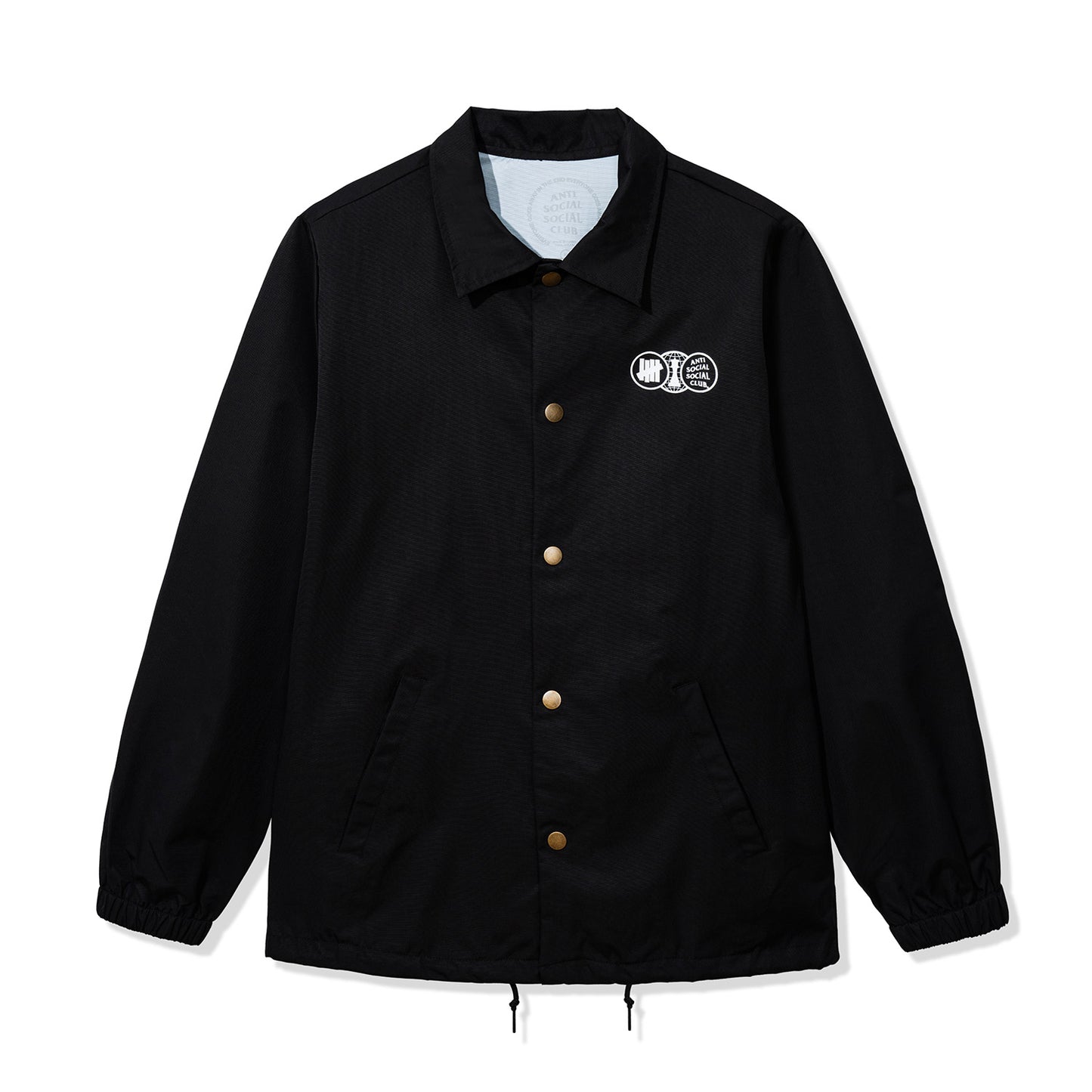 ASSC x Undefeated Position Coach Jacket - Black