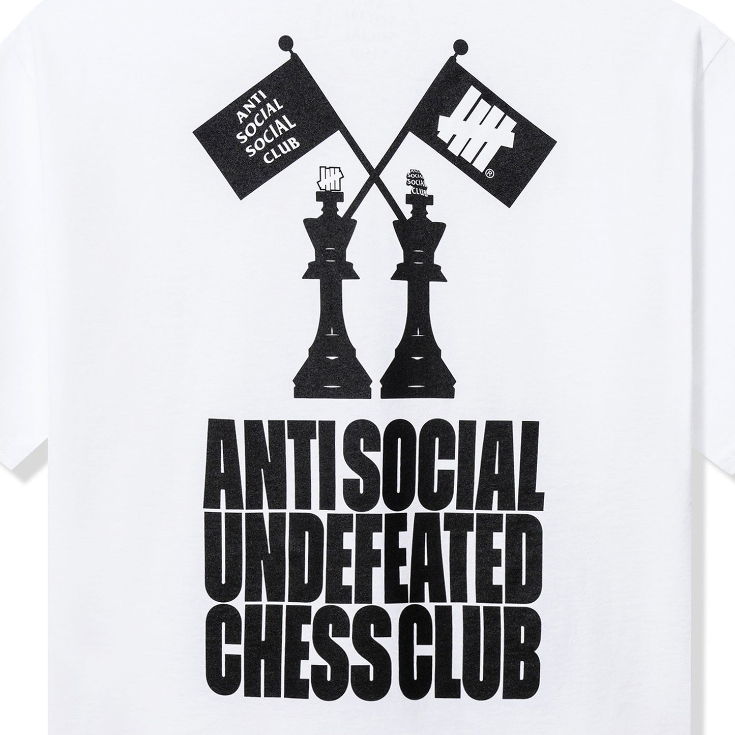 ASSC x Undefeated Chess Club Tee - White
