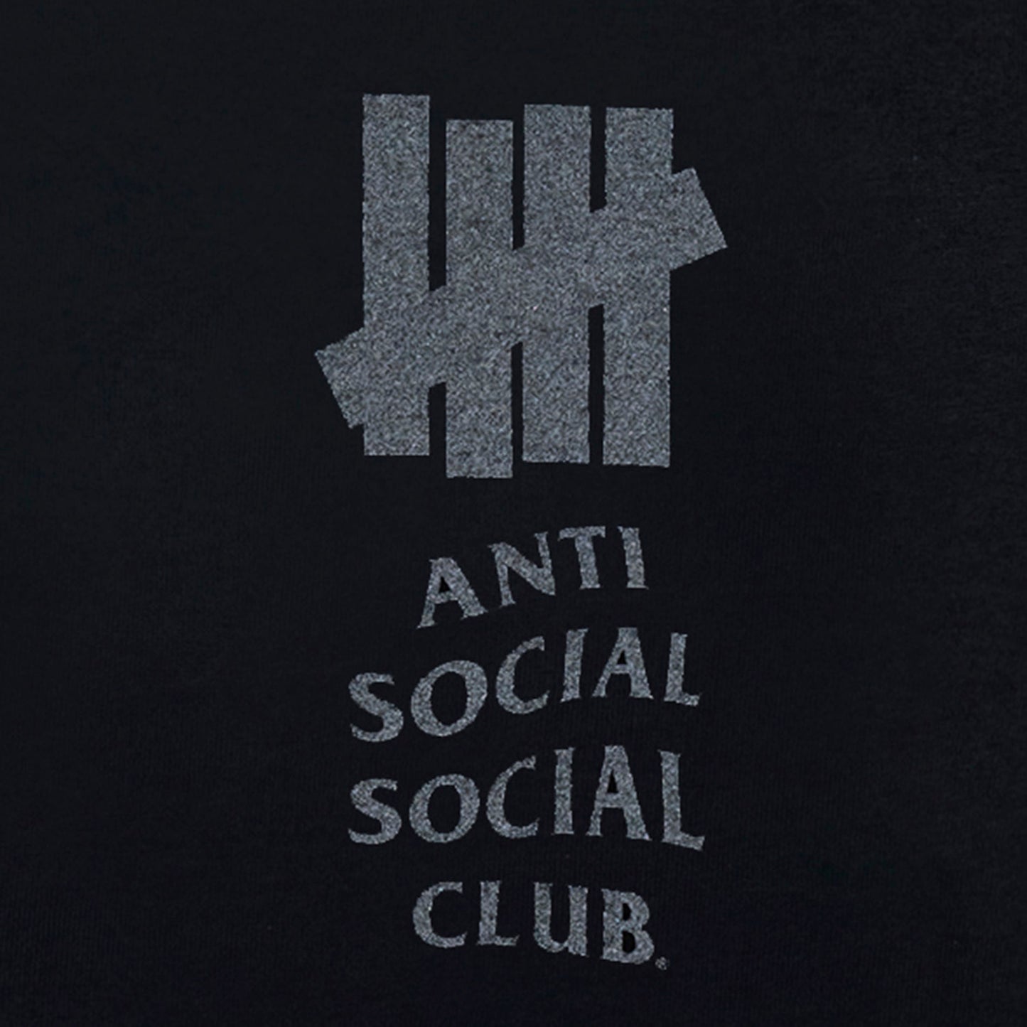 ASSC x Undefeated Lock 3M Tee - Black