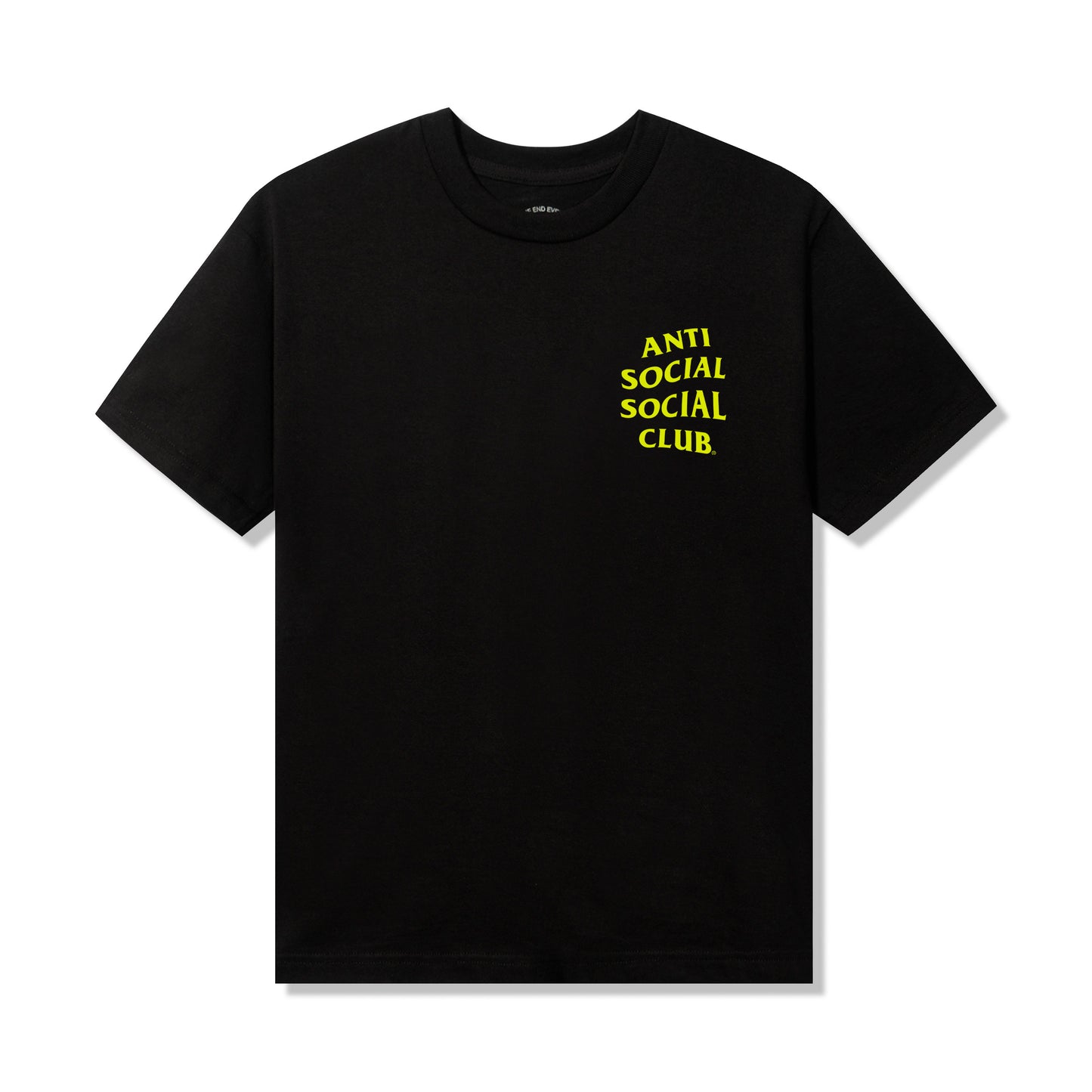 Yellow Banded Tee - Black