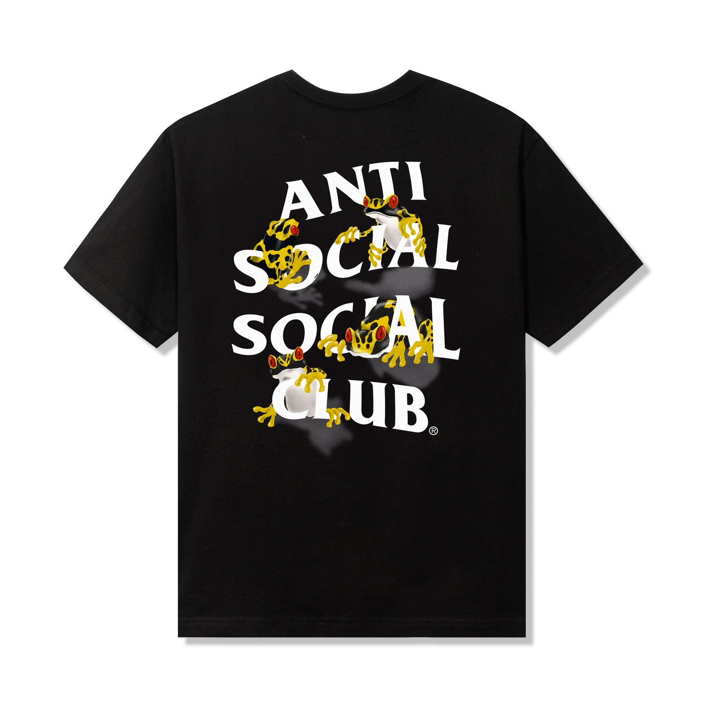 Yellow Banded Tee - Black