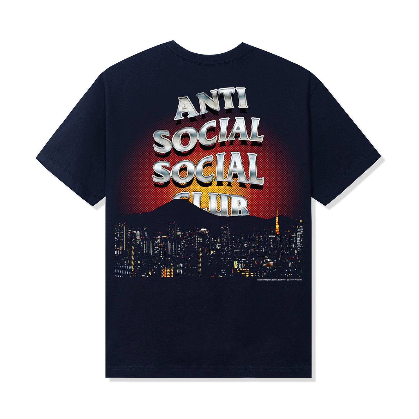 Rising Sun Tee - Navy