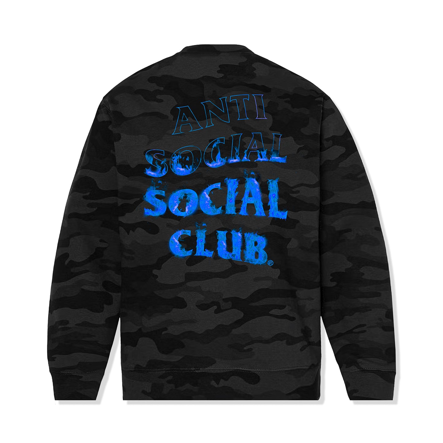 A Fire Inside Crewneck - Black Camo