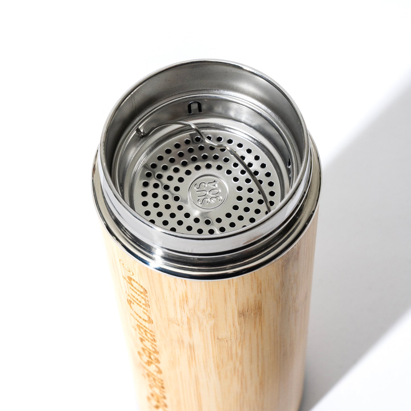 P4ND4 Bamboo Tumbler