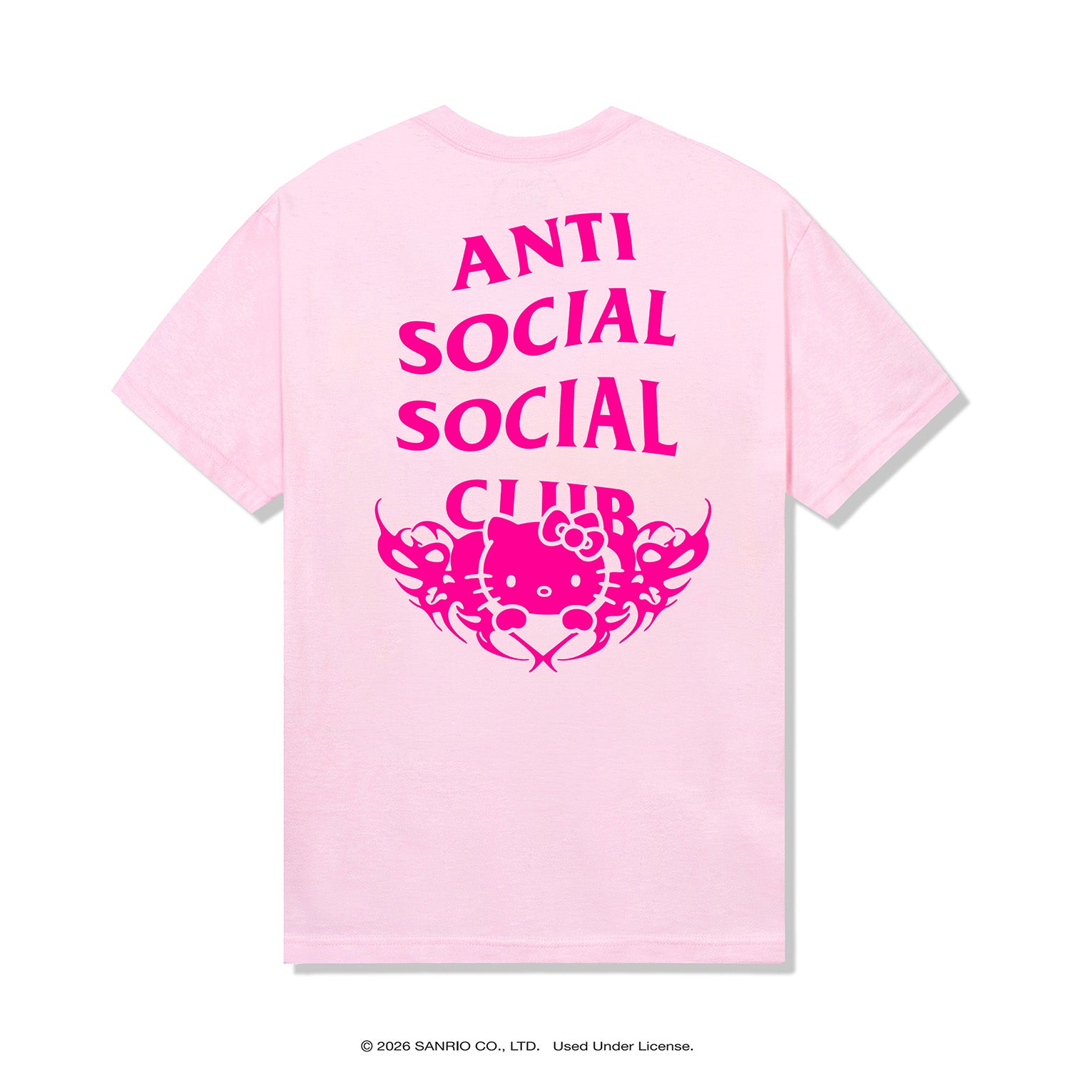 anti social social club お香立て　pink ASSC x Hello Kitty Metal Tee – AntiSocialSocialClub