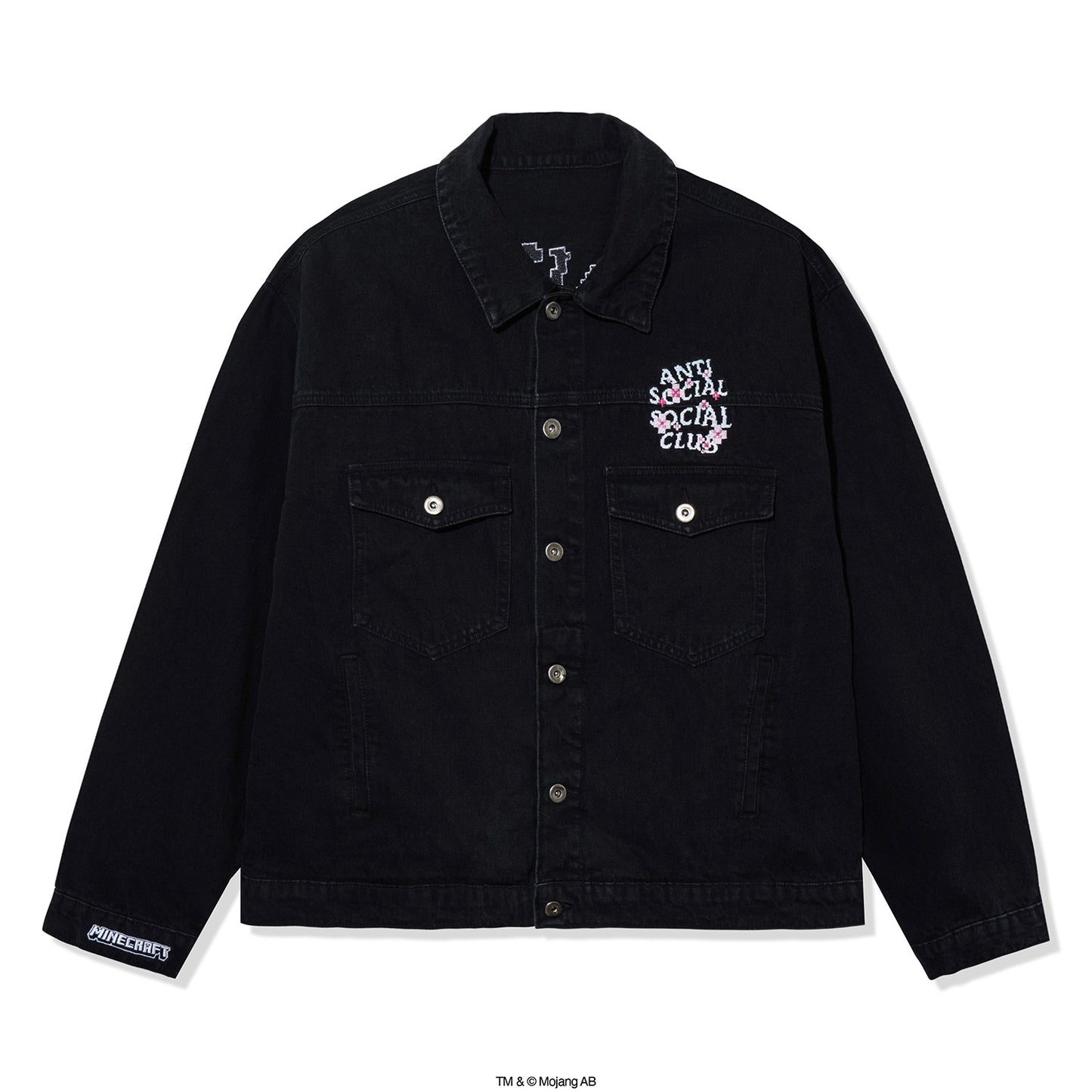 ASSC x Minecraft Cherry Blossom Trucker Jacket