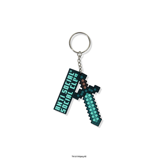 ASSC x Minecraft Diamond Sword Rubber Keychain