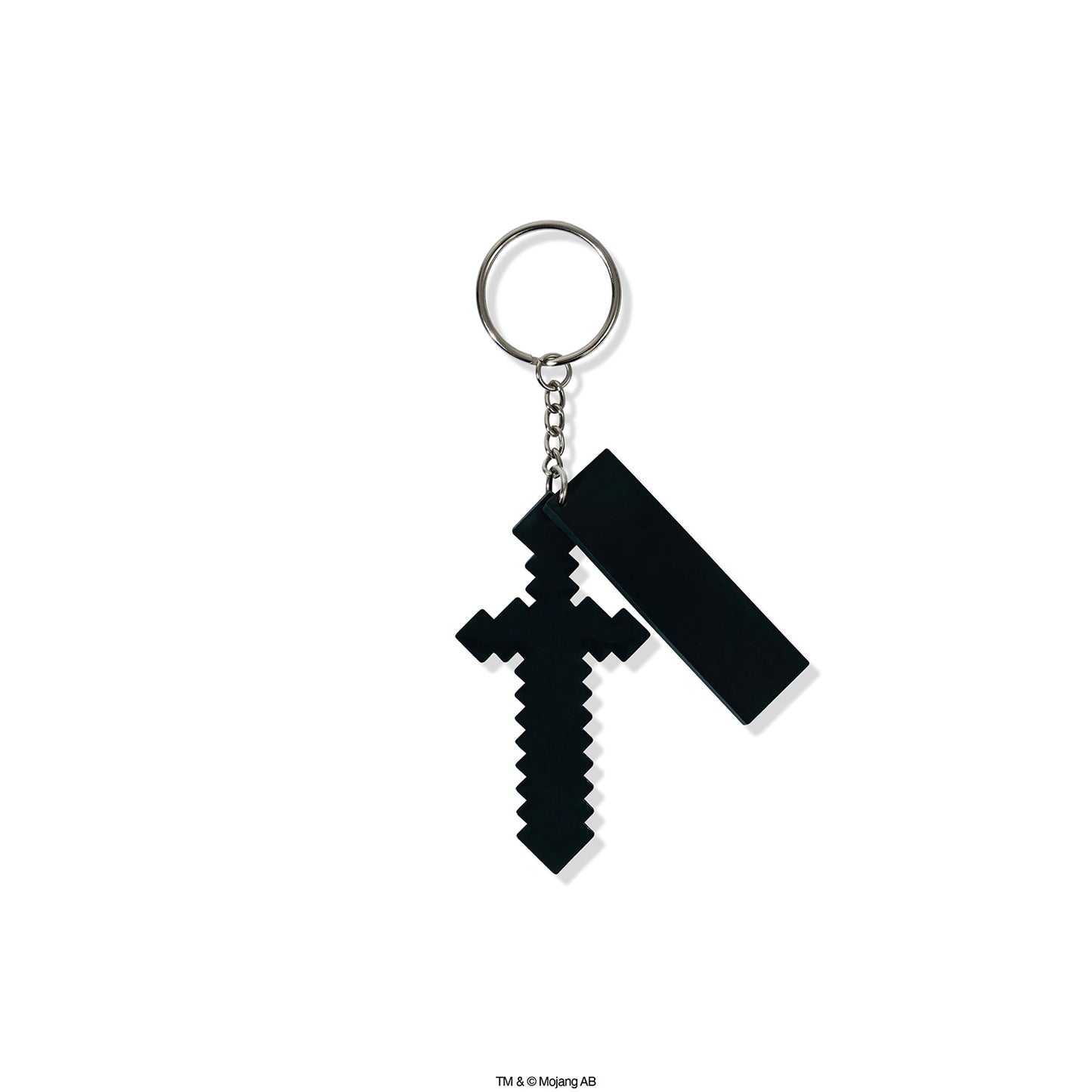 ASSC x Minecraft Diamond Sword Rubber Keychain