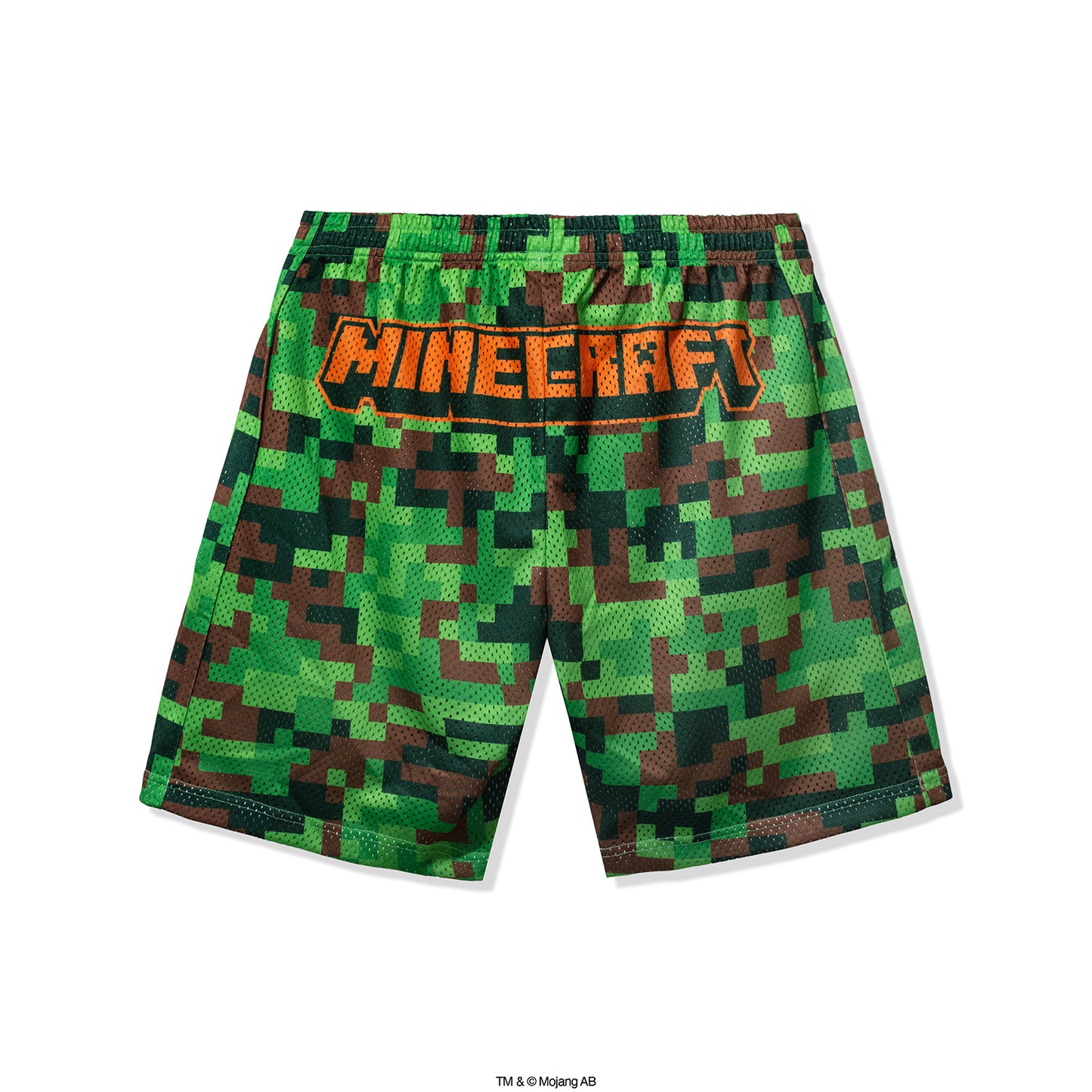ASSC x Minecraft Pixel Camo Mesh Basketball Shorts
