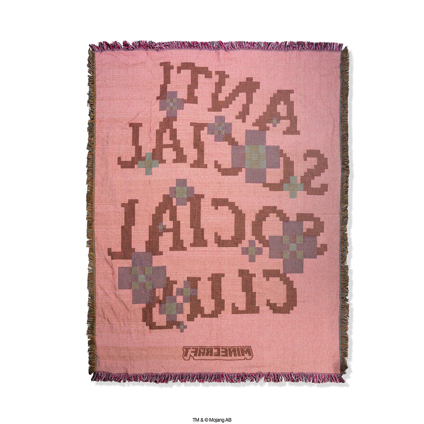 ASSC x Minecraft Woven Blanket