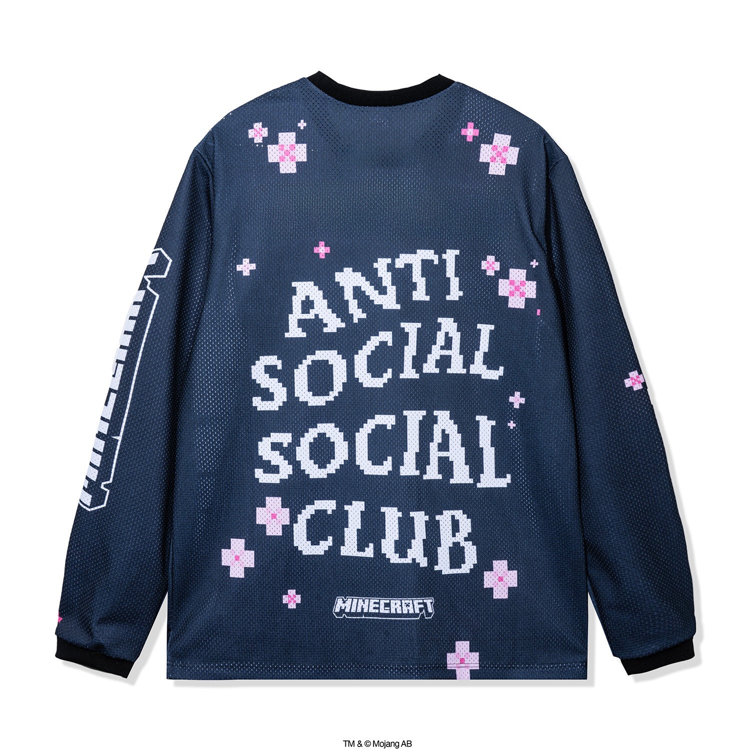 ASSC x Minecraft Cherry Blossom Gamer Jersey – AntiSocialSocialClub