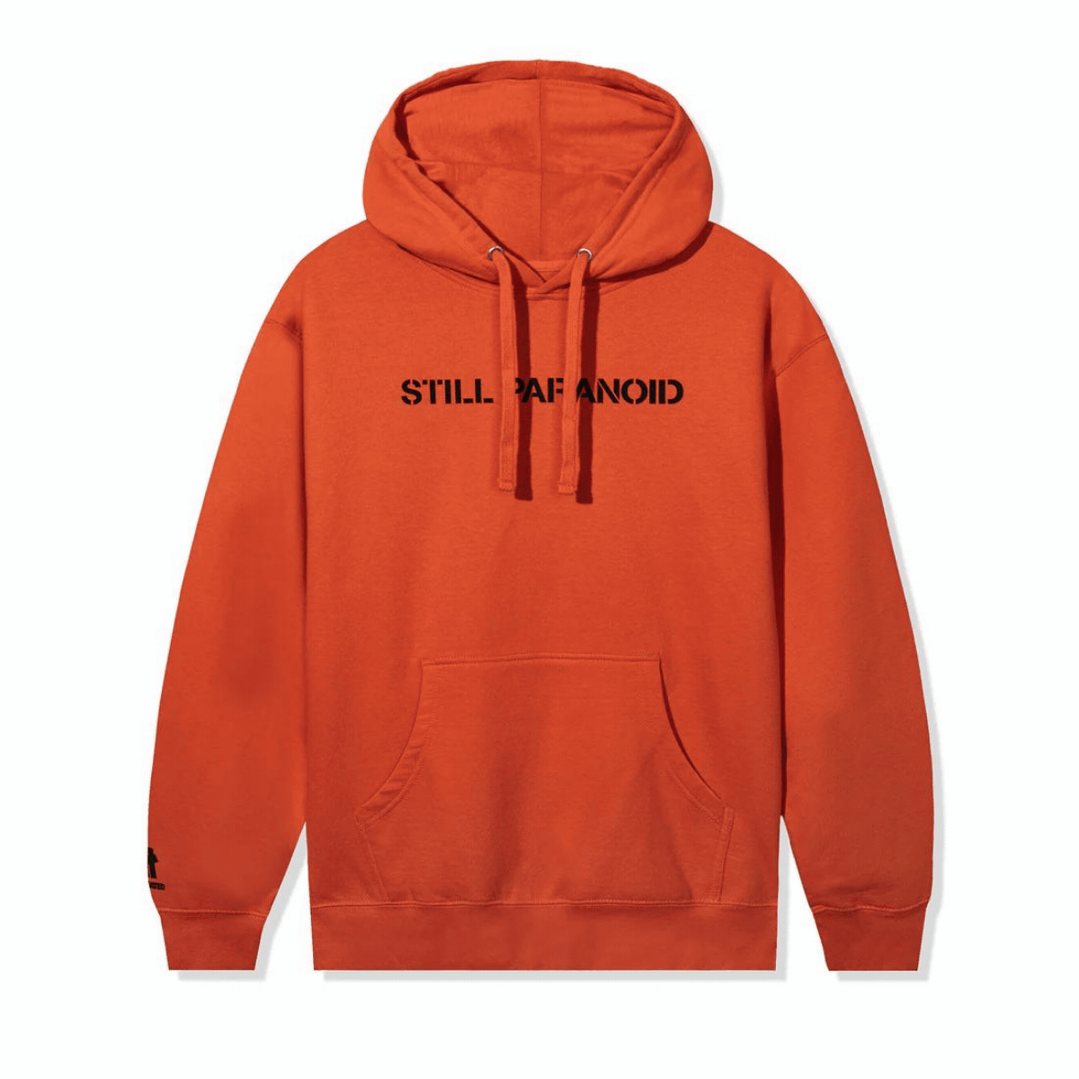 ASSC x Undefeated Still Paranoid Hoodie Orange