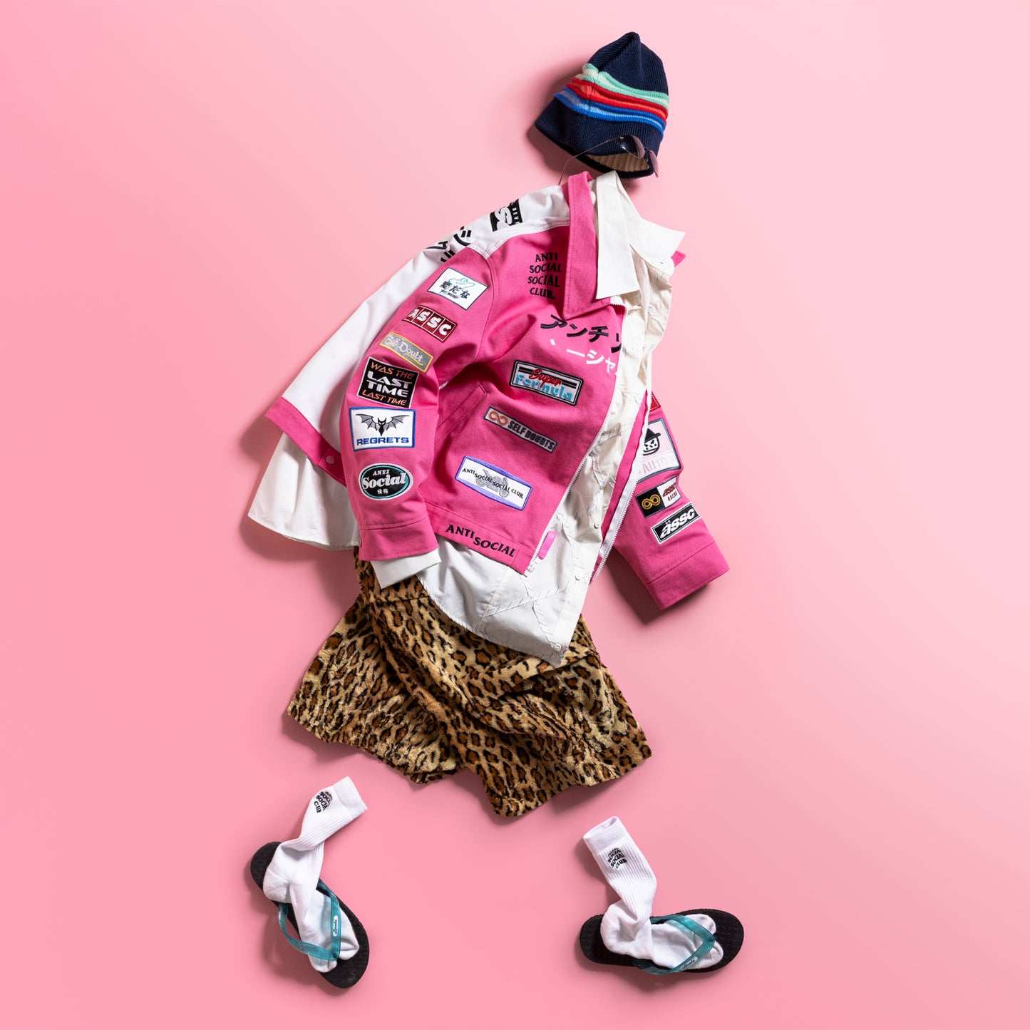 PATCHED UP RACING JACKET