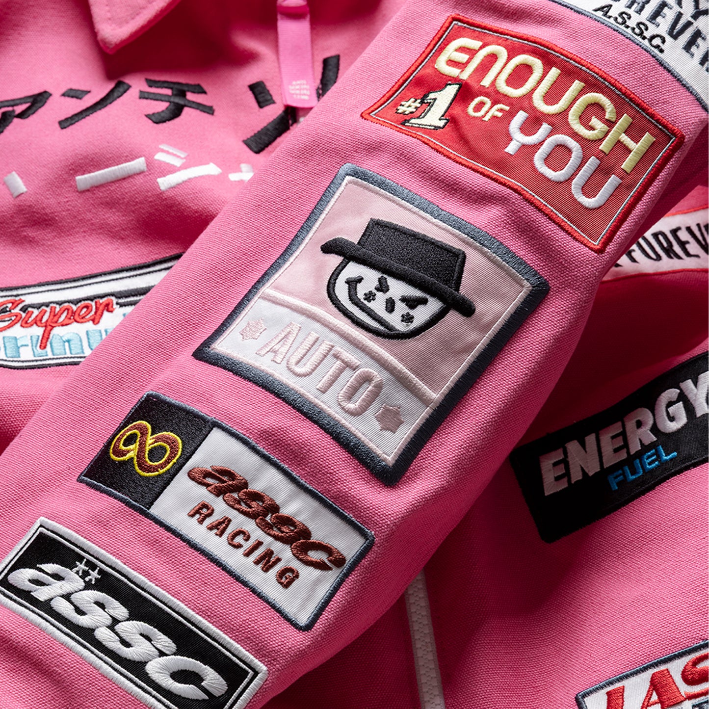 PATCHED UP RACING JACKET