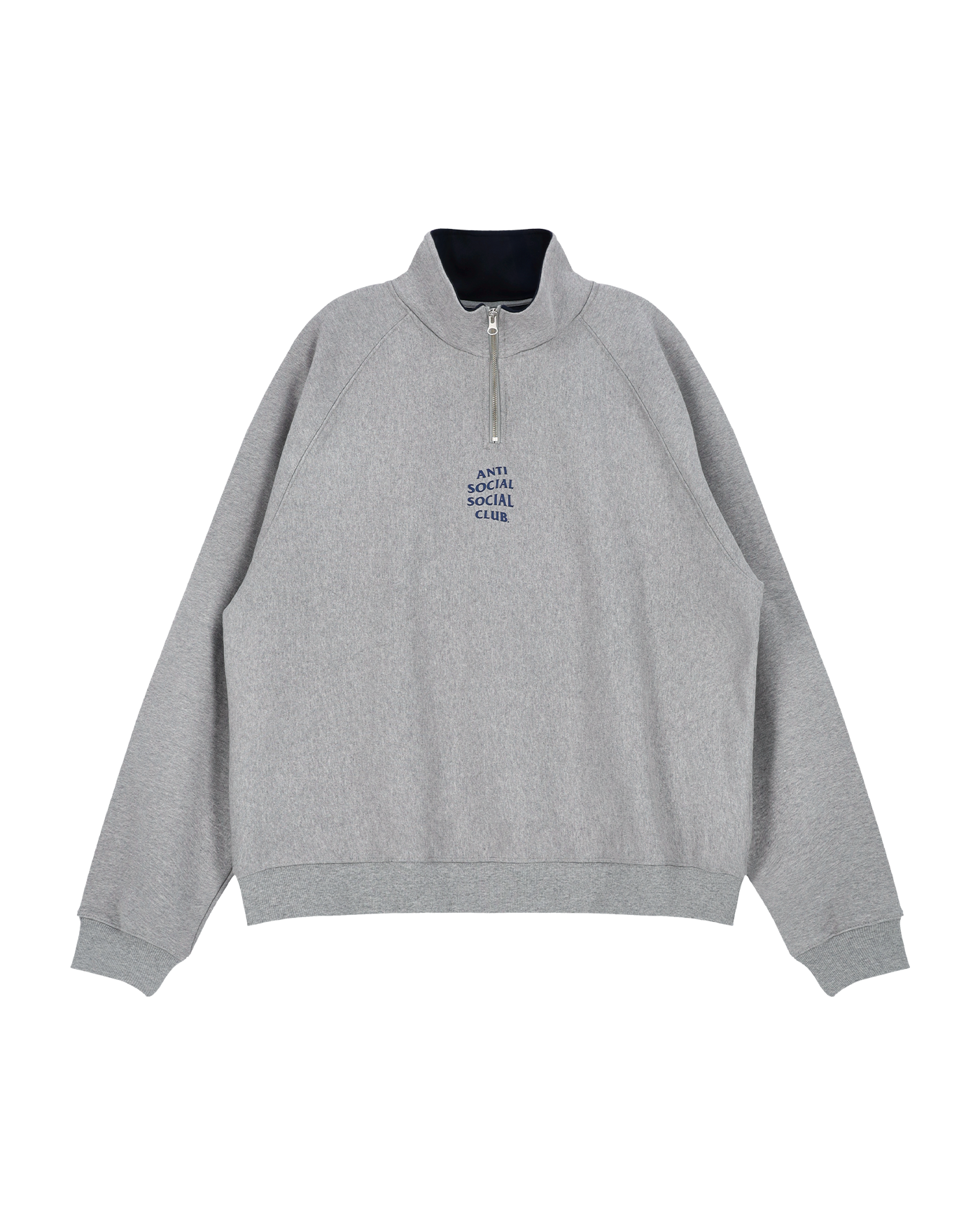 Half Zip-up Sweatshirt – AntiSocialSocialClub