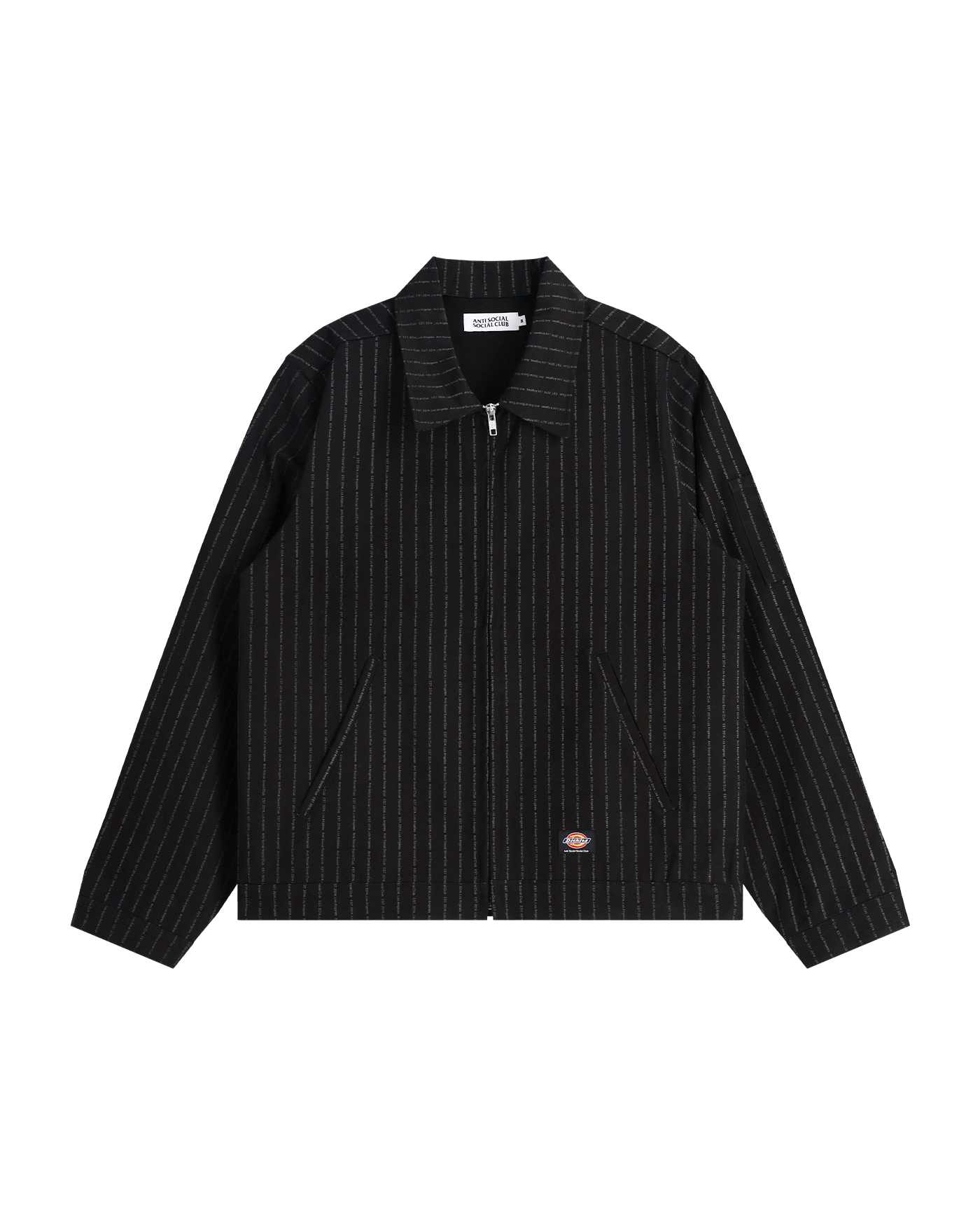 ASSC x DICKIES STRIPE WORK JACKET – AntiSocialSocialClub