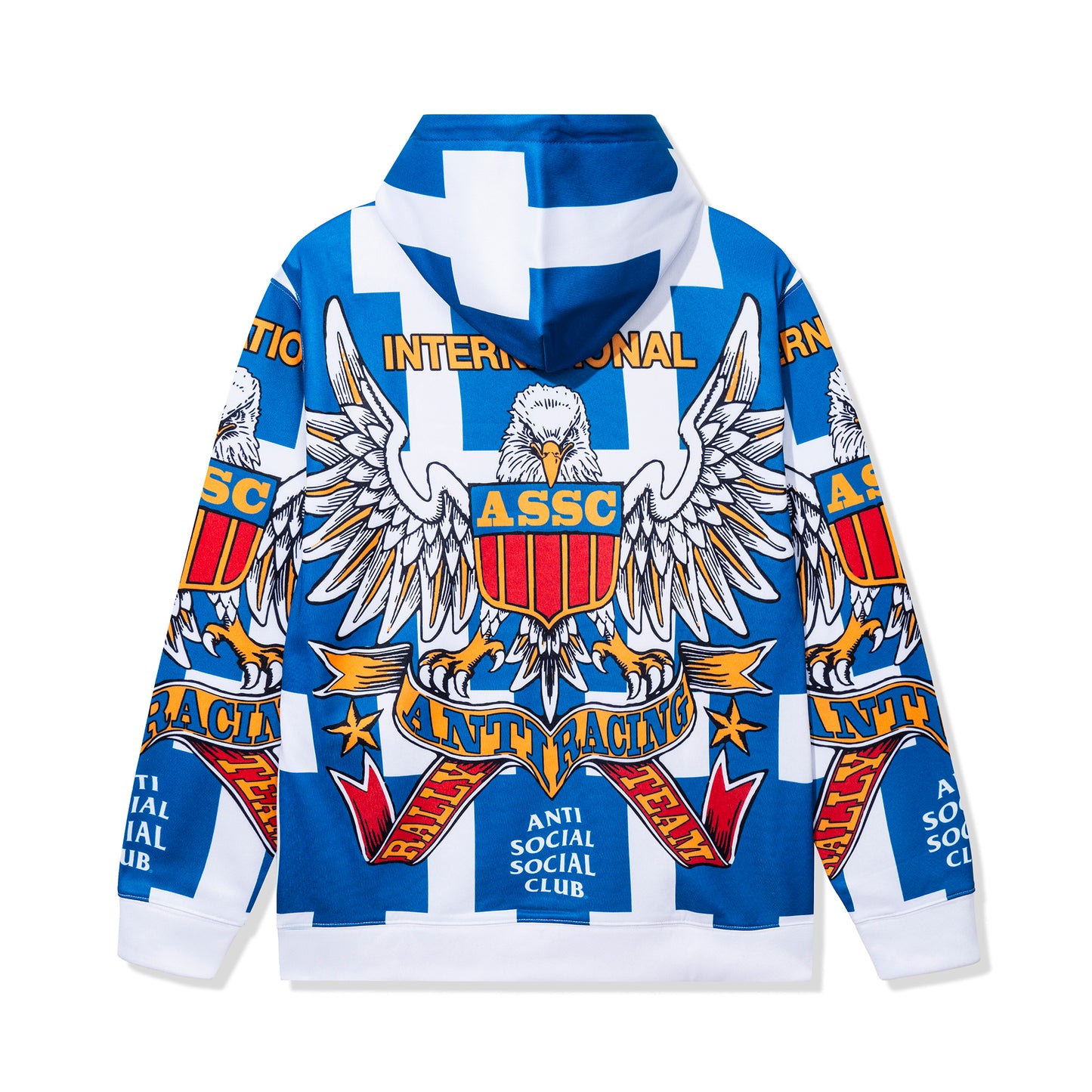 Overanxious Hoodie - White/Blue