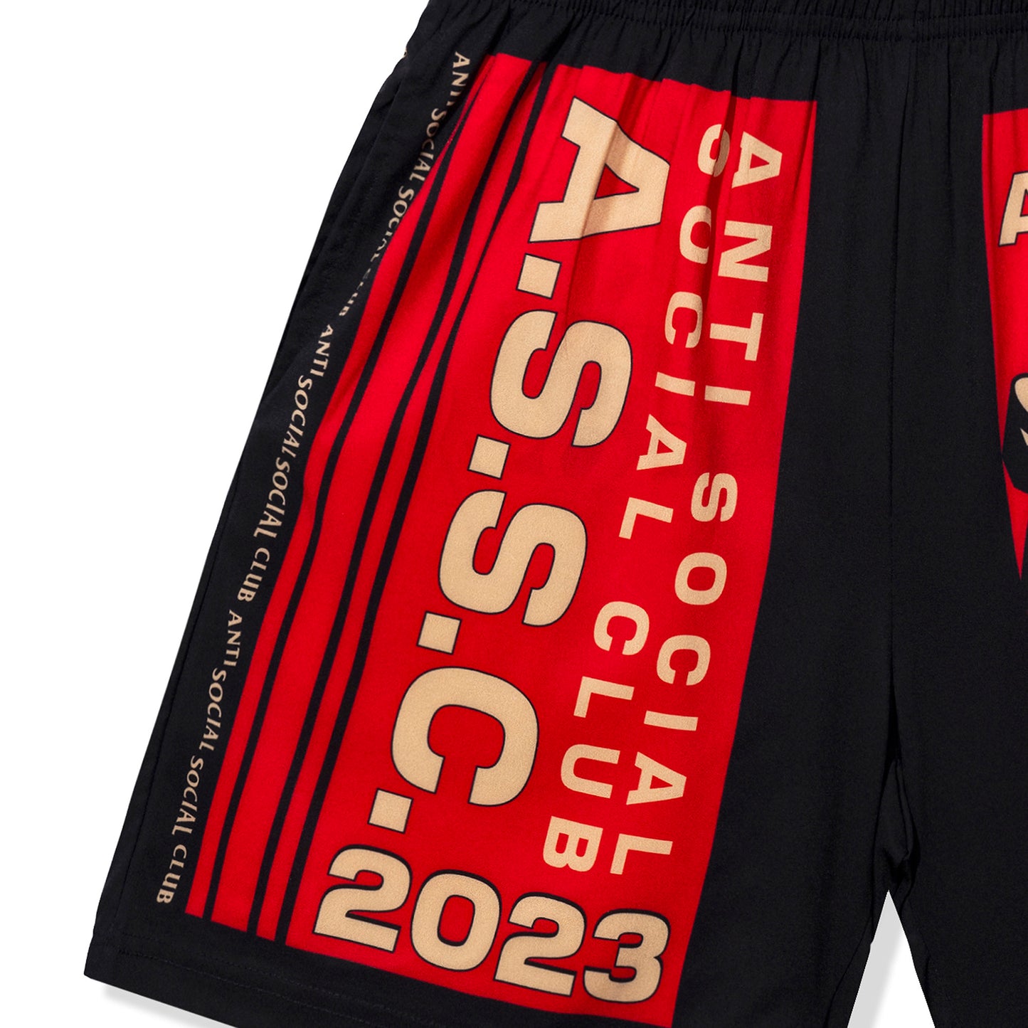 Pack Your Things Short - Black/Red