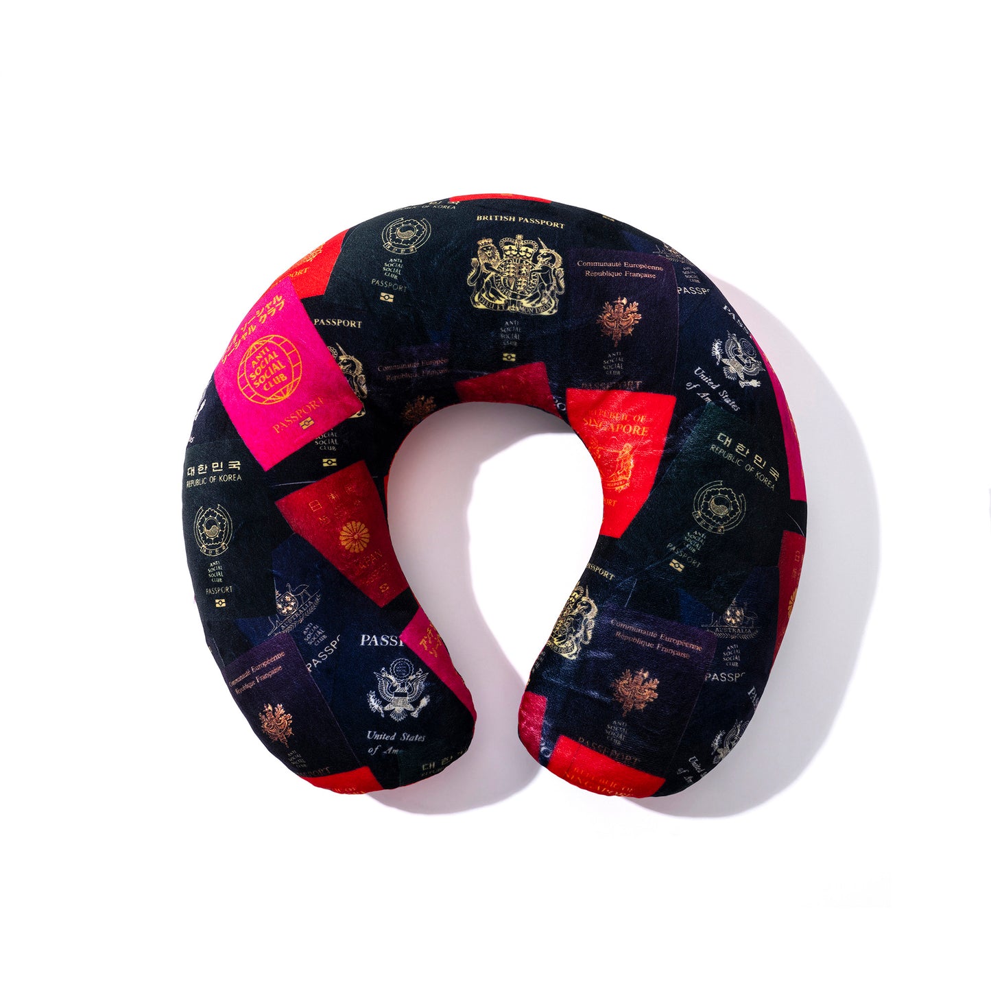 Lost Direction Travel Pillow - Multi