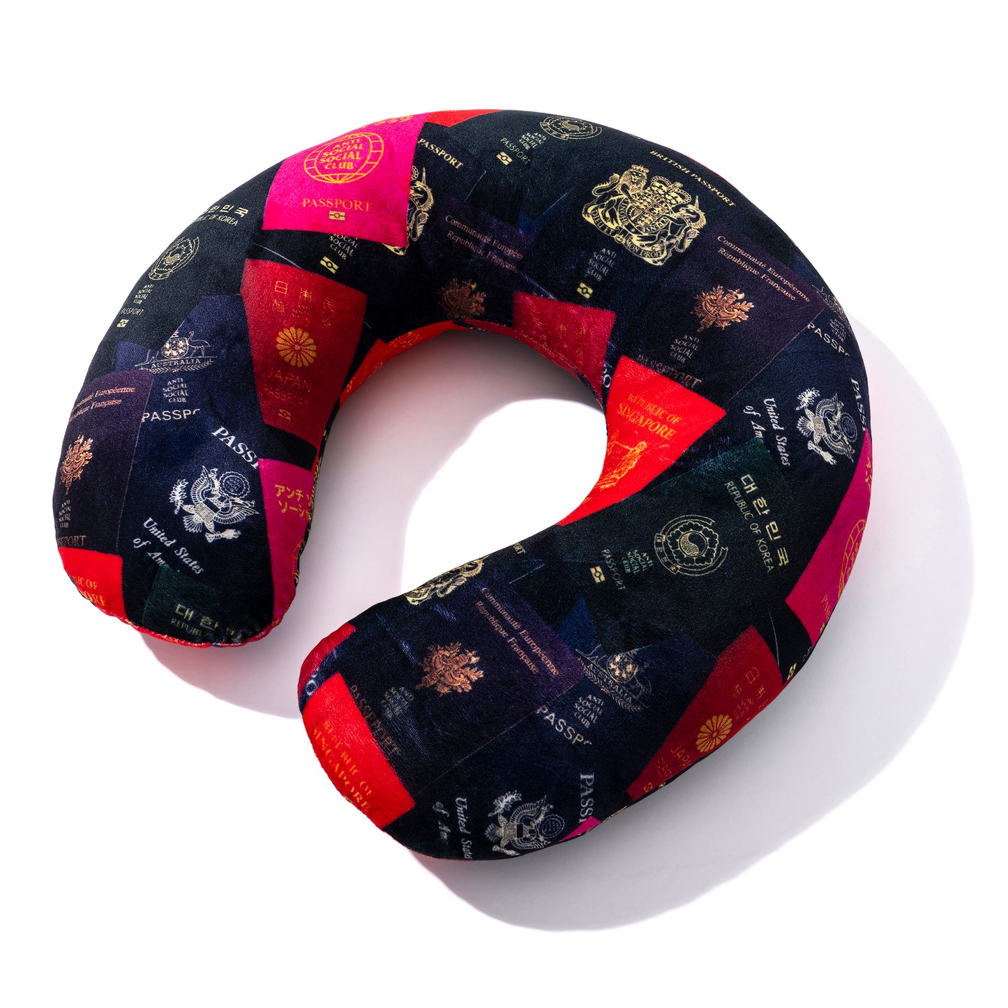 Lost Direction Travel Pillow - Multi