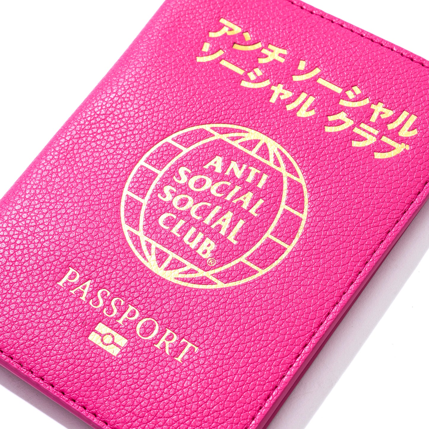 Hardly Punctual Passport Case - Pink