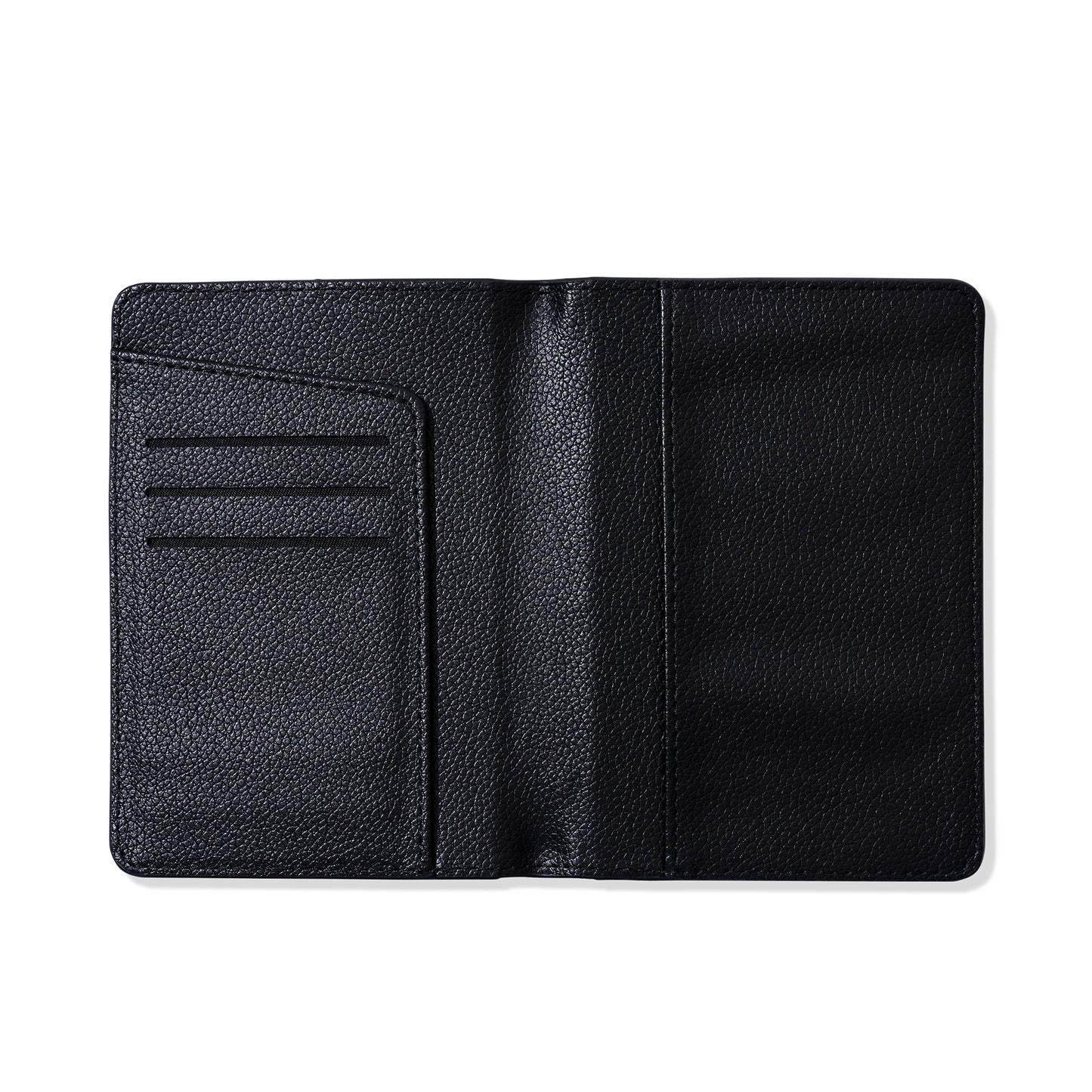 Hardly Punctual Passport Case - Black
