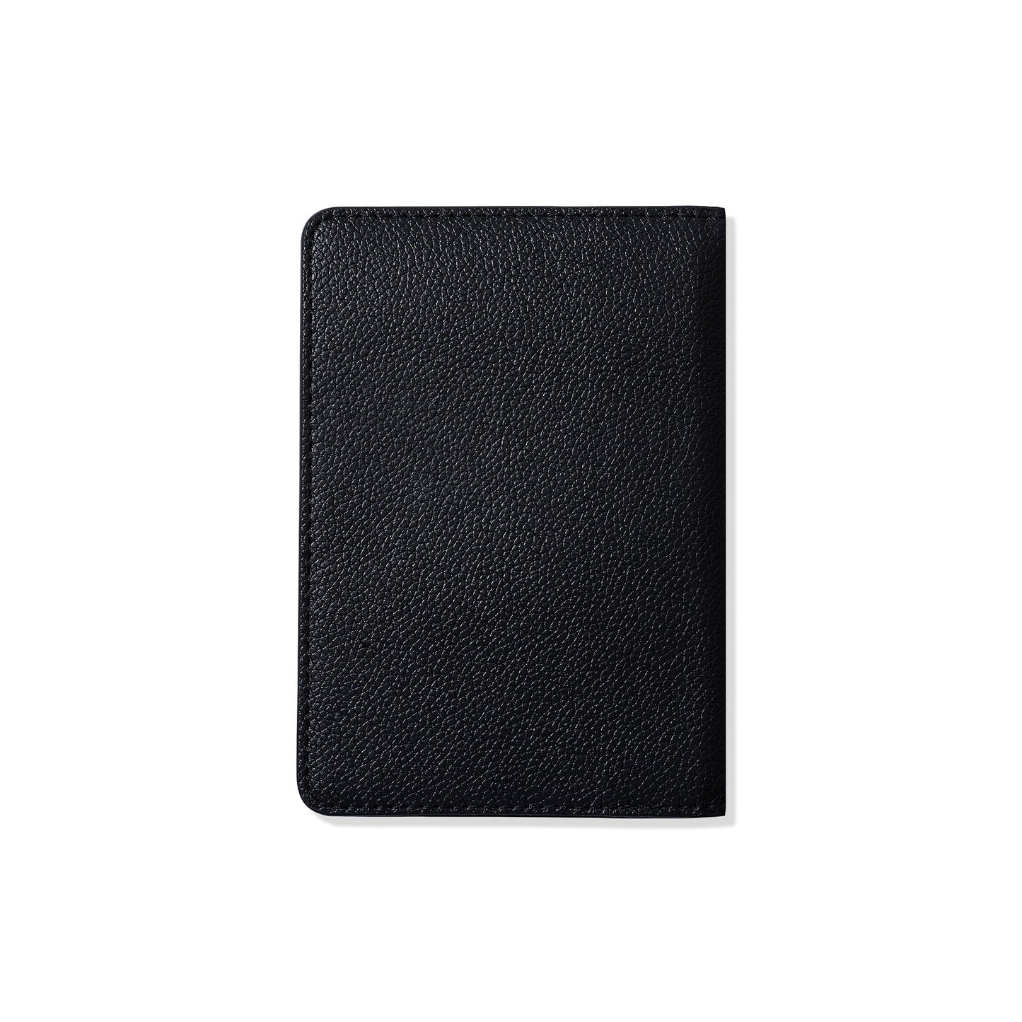 Hardly Punctual Passport Case - Black