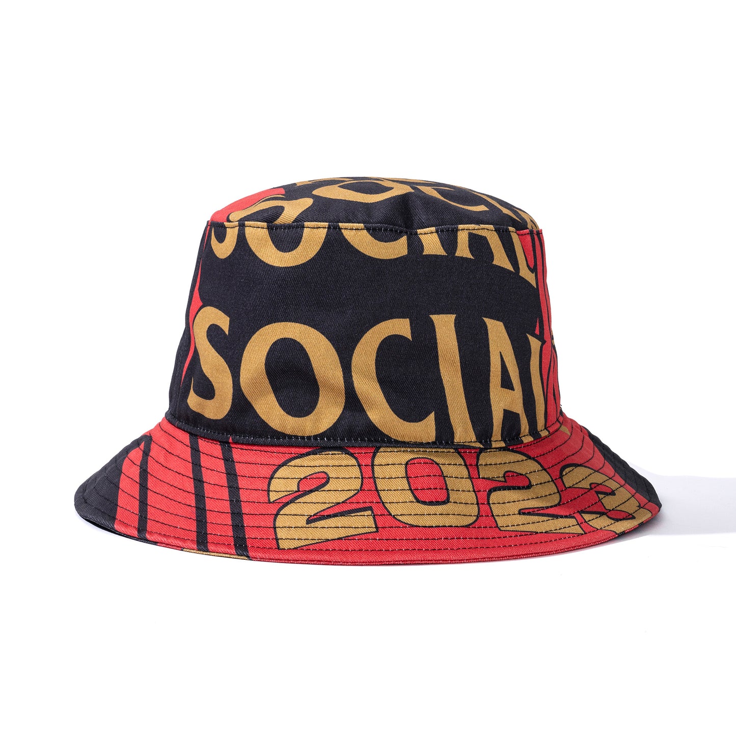 Pack Your Things Bucket Hat - Black/Red