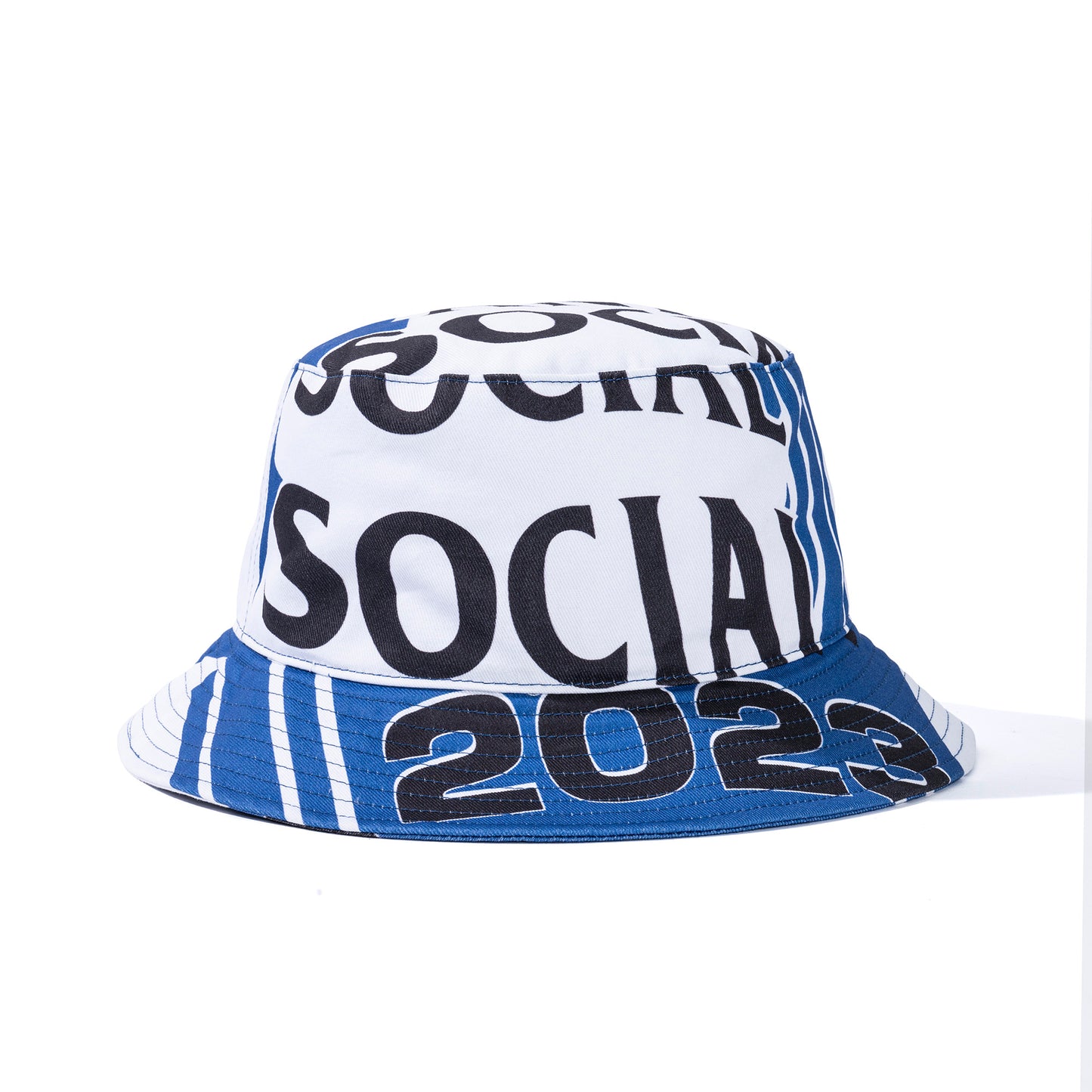 Pack Your Things Bucket Hat - White/Blue