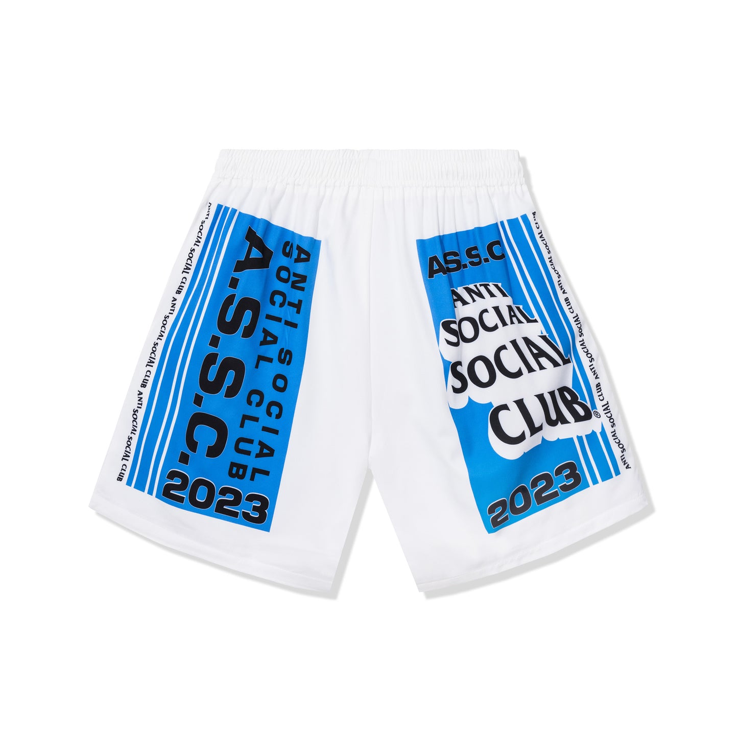Pack Your Things Short - White/Blue