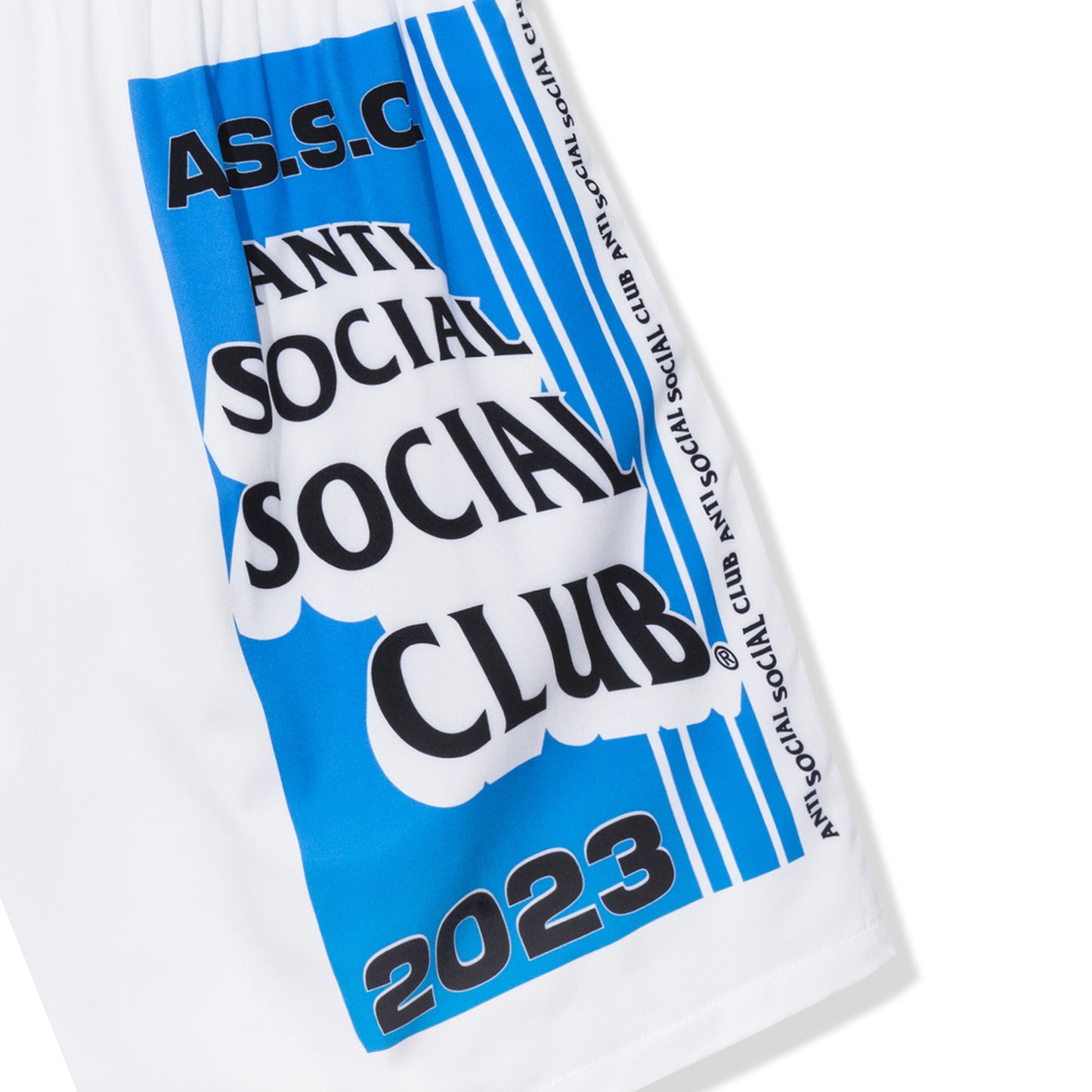 Pack Your Things Short - White/Blue