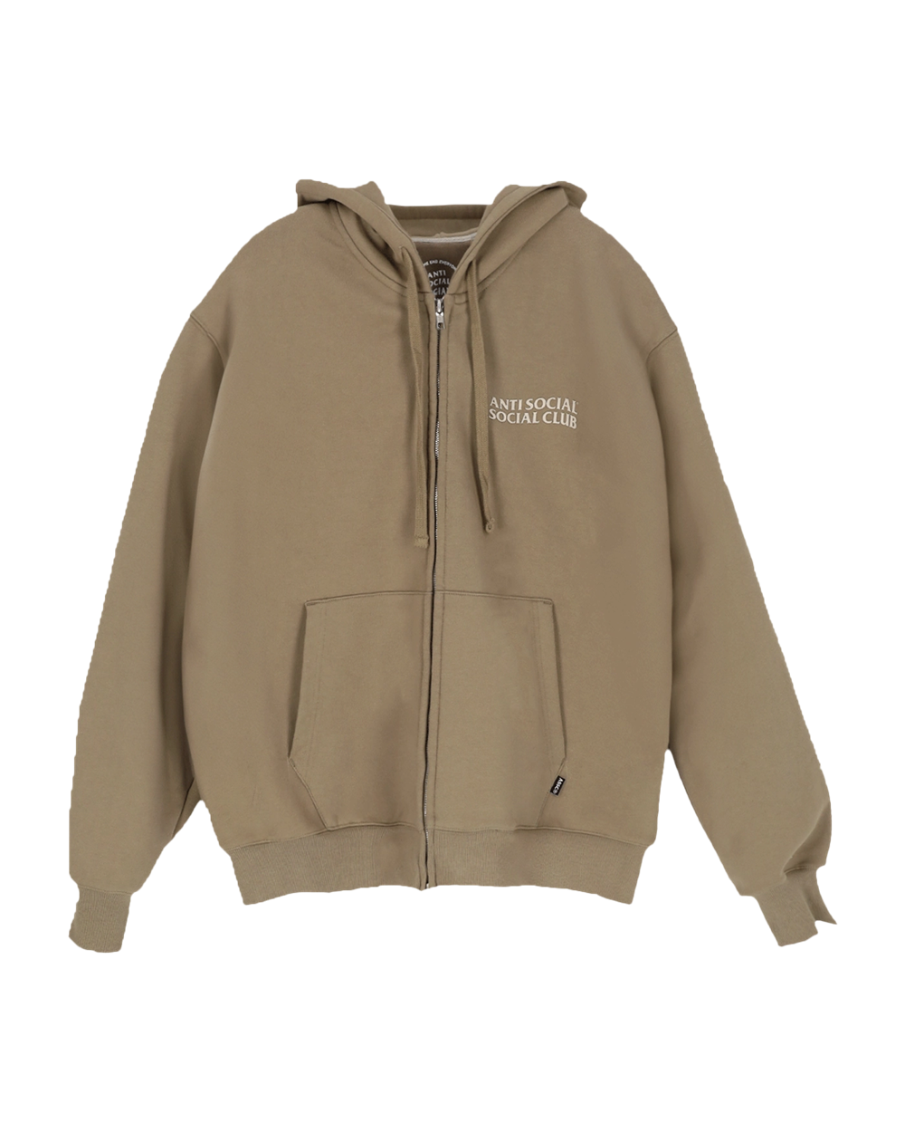 ★ ANTI SOCIAL SOCIAL CLUB★ Ian Zip Up Hoodie Jumper TI25A IAN Zip-Up Hoodie Jumper – AntiSocialSocialClub