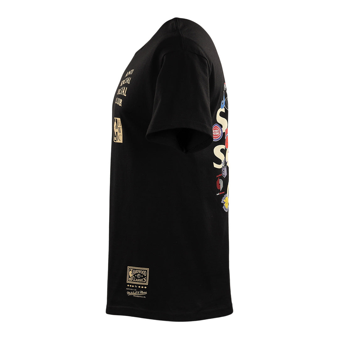 ASSC x Mitchell & Ness NBA Logo Collage T-Shirt ...