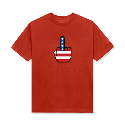 Deuces Tee - Fiery Red