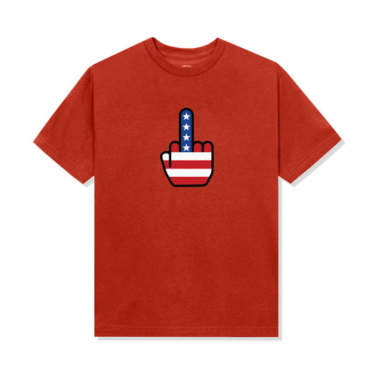 Deuces Tee - Fiery Red
