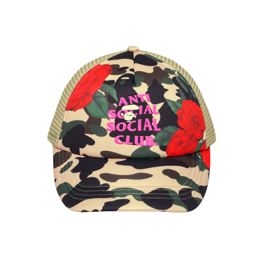 BAPE X ASSC MESH CAP M