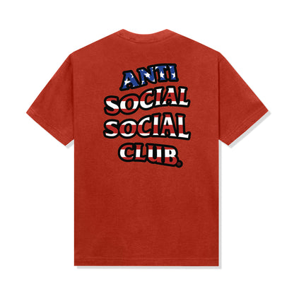 Deuces Tee - Fiery Red